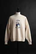 MTE011(66) [BEAVER] CREWNECK SWEATSHIRT NATURAL
