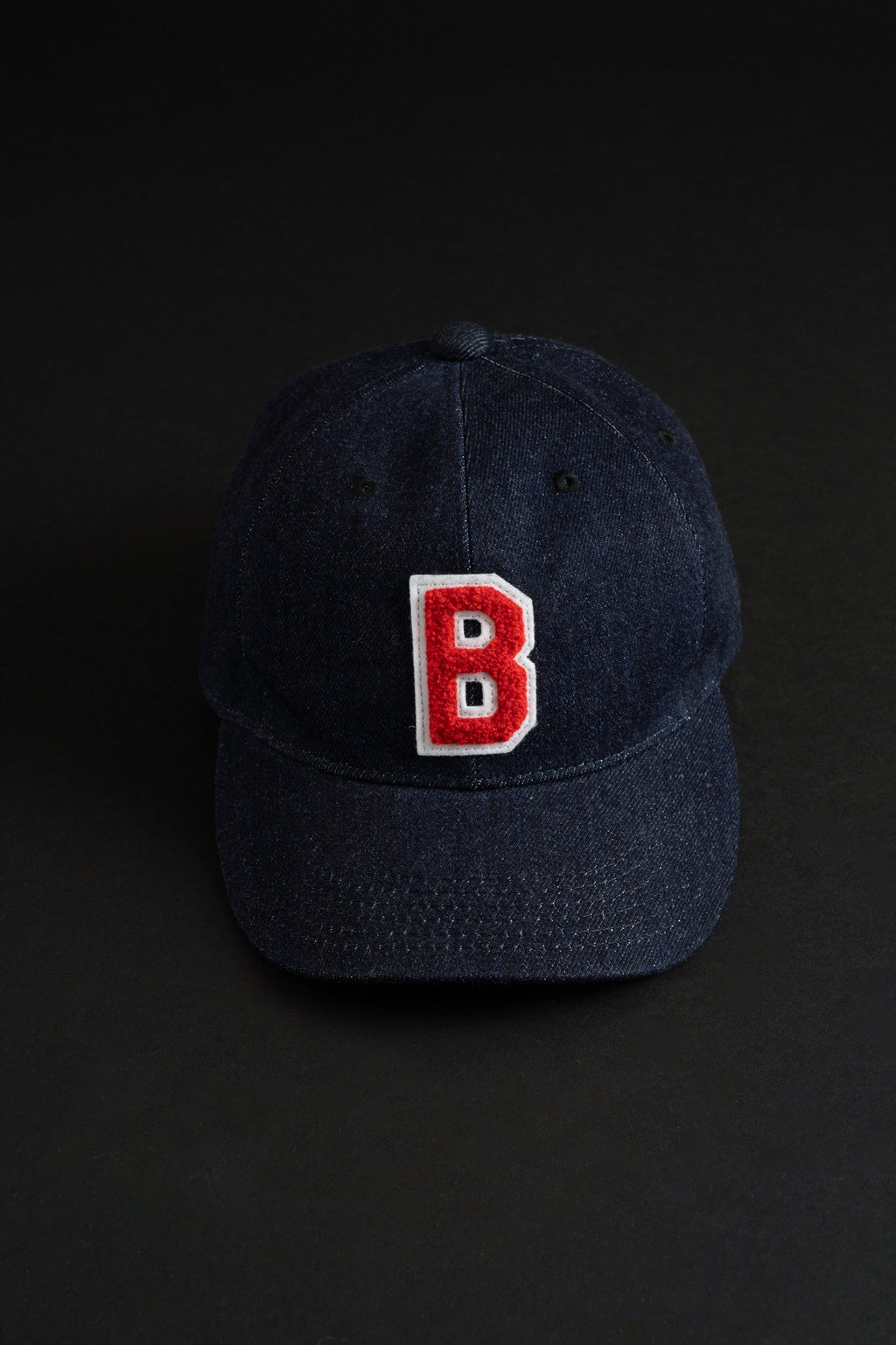 VBBJ045 (01PR) BJ BASEBALL CAP - Navy Stitch