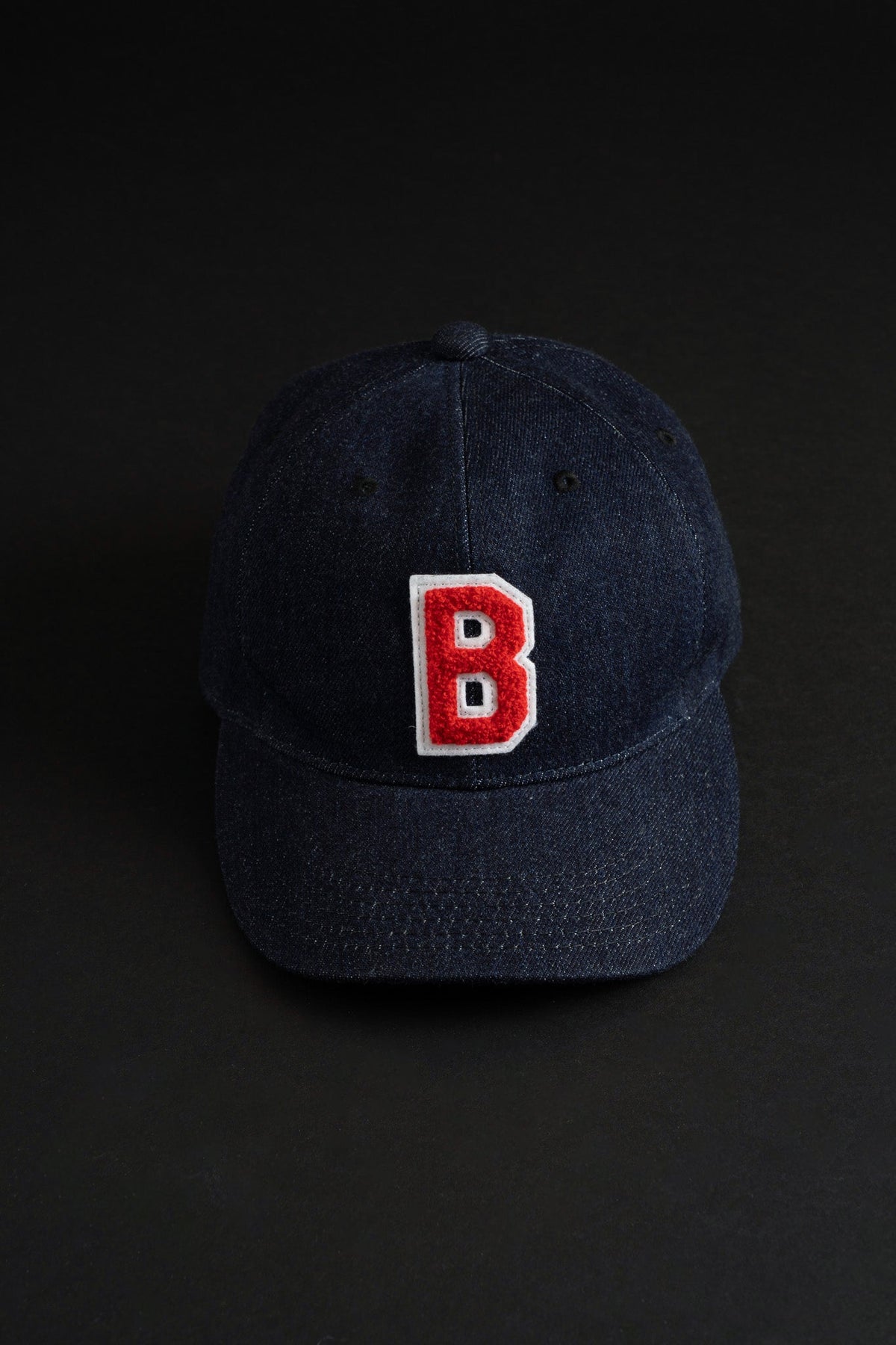 VBBJ045 (01PR) BJ BASEBALL CAP - Navy Stitch