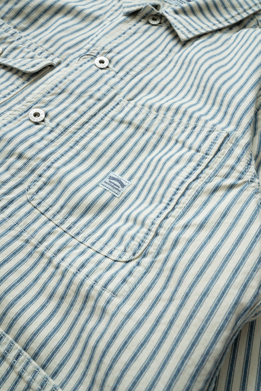WR623G (84H) Coveralls  Railroad Stripe