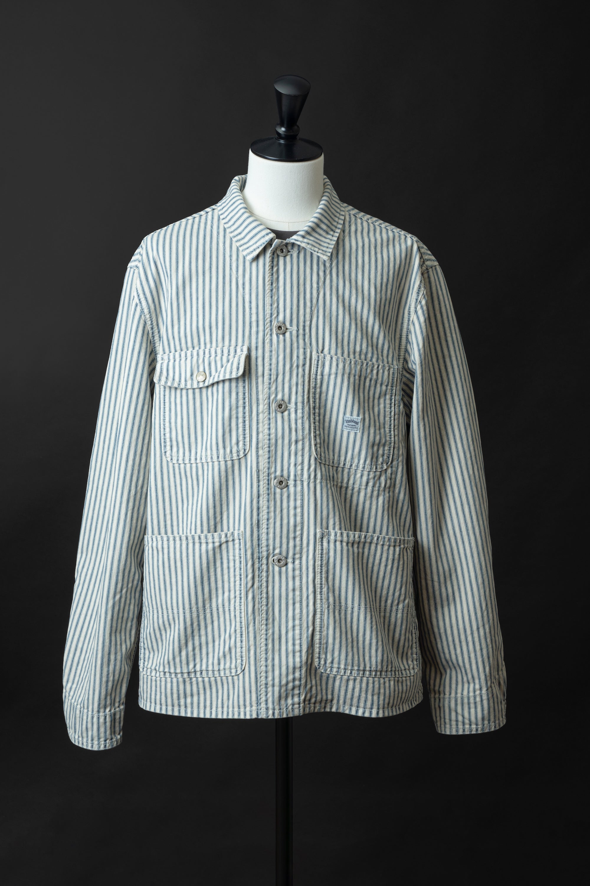 WR623G (84H) Coveralls  Railroad Stripe