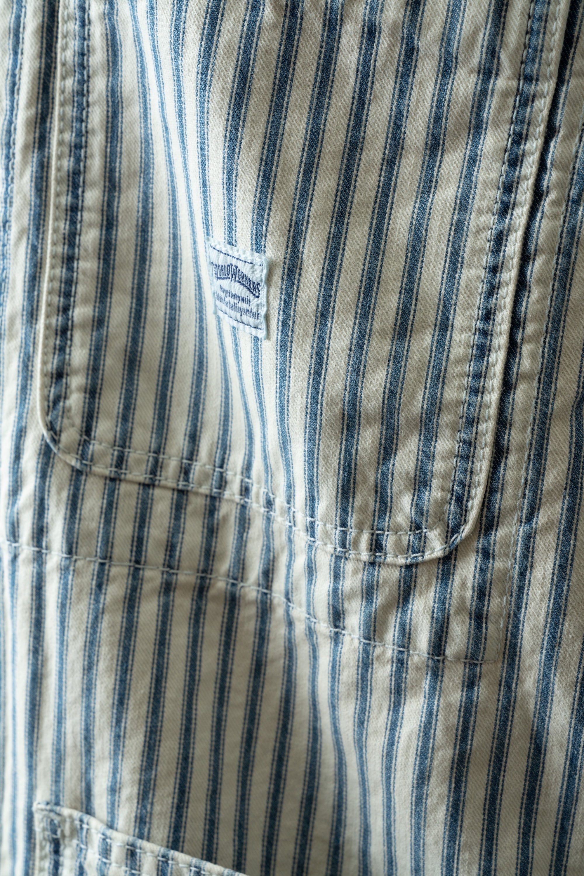 WR623G (84H) Coveralls  Railroad Stripe