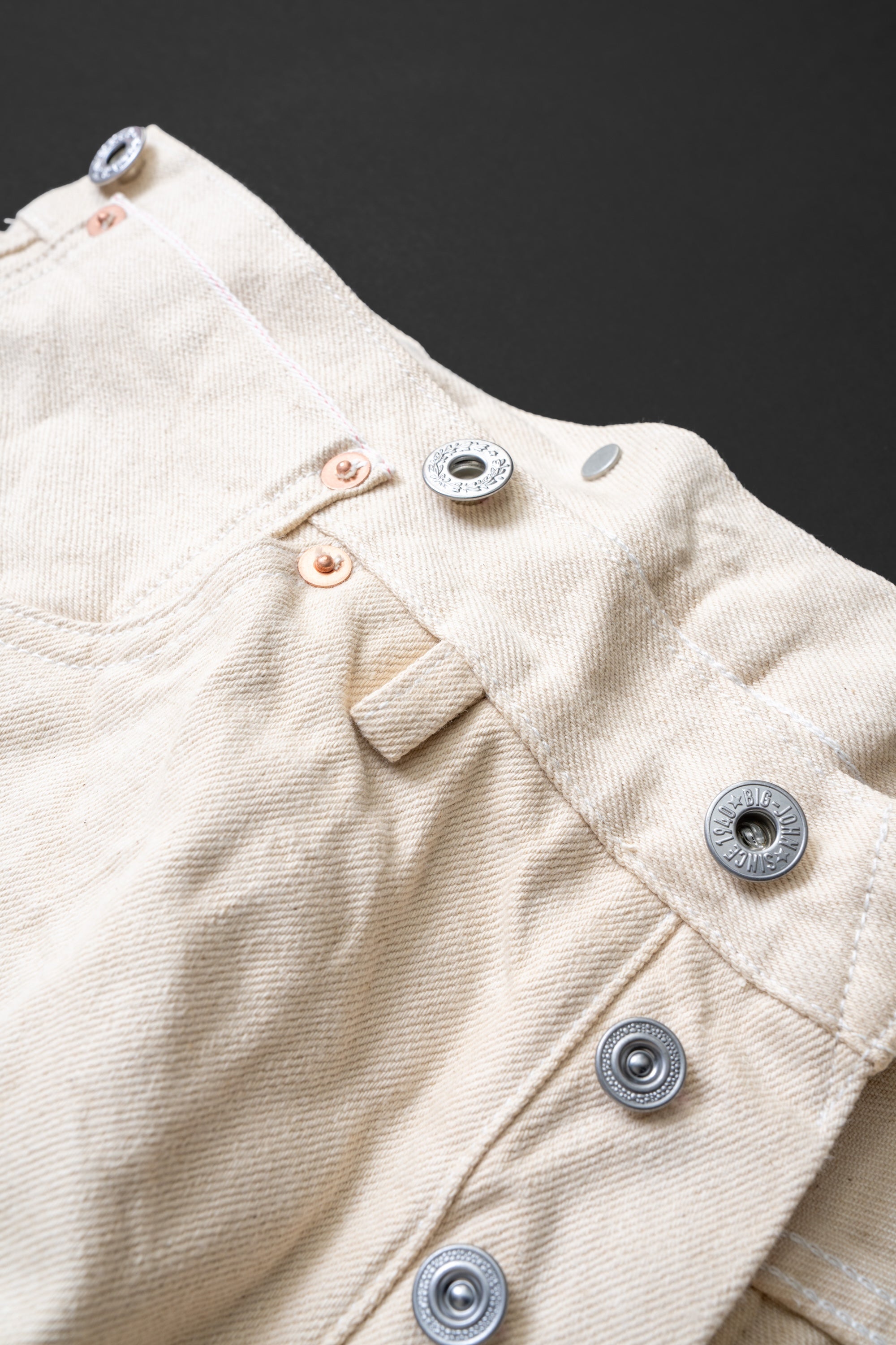 M101S(66) WAIST OVERALL DUCK kinari