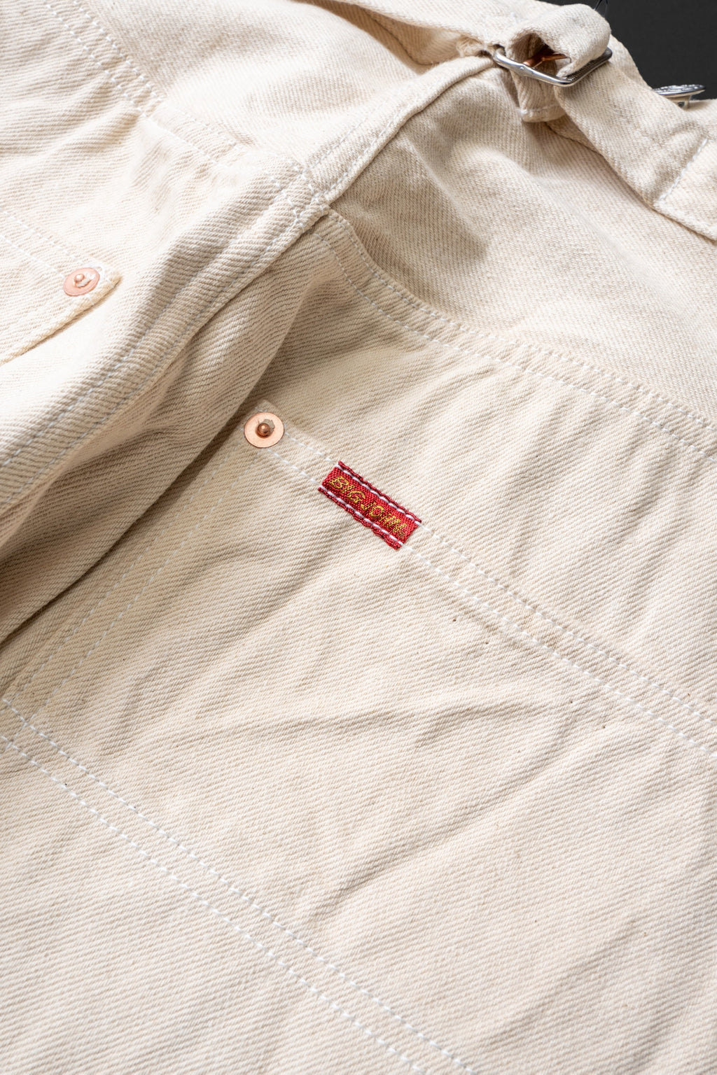 M101S(66) WAIST OVERALL DUCK kinari