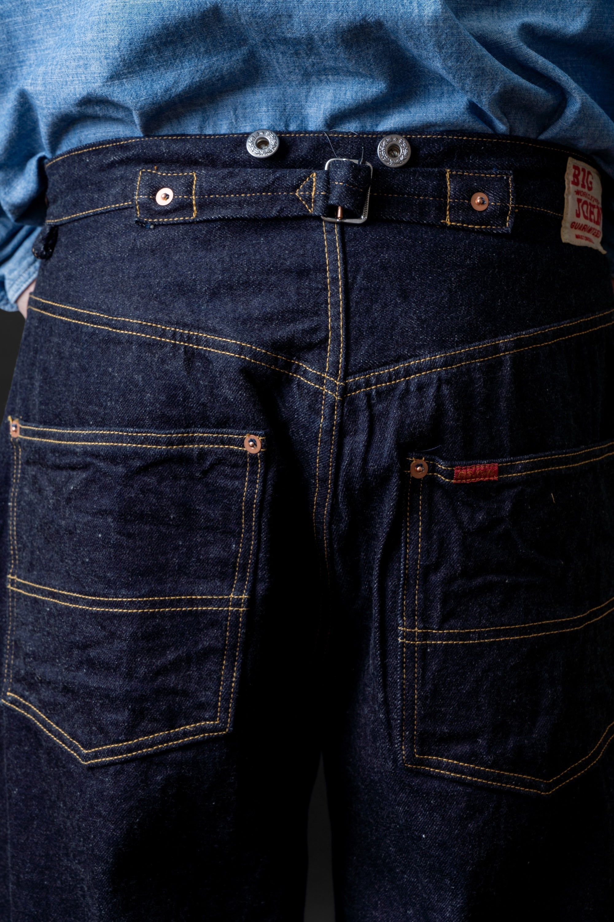 M101S(001) WAIST OVERALL SEA ISLAND