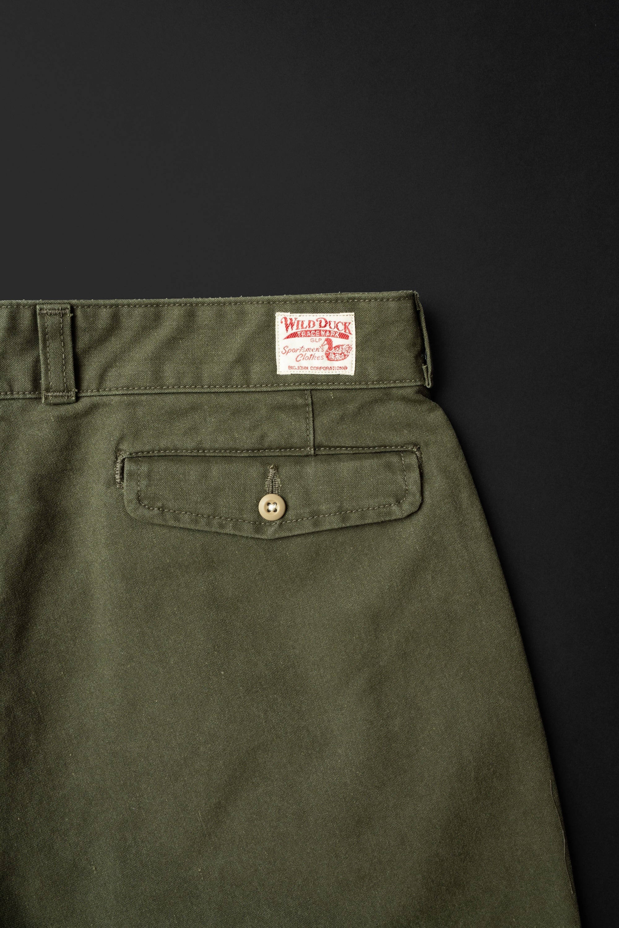 M7014RC (77) WILD DUCK CANVAS SHORTS