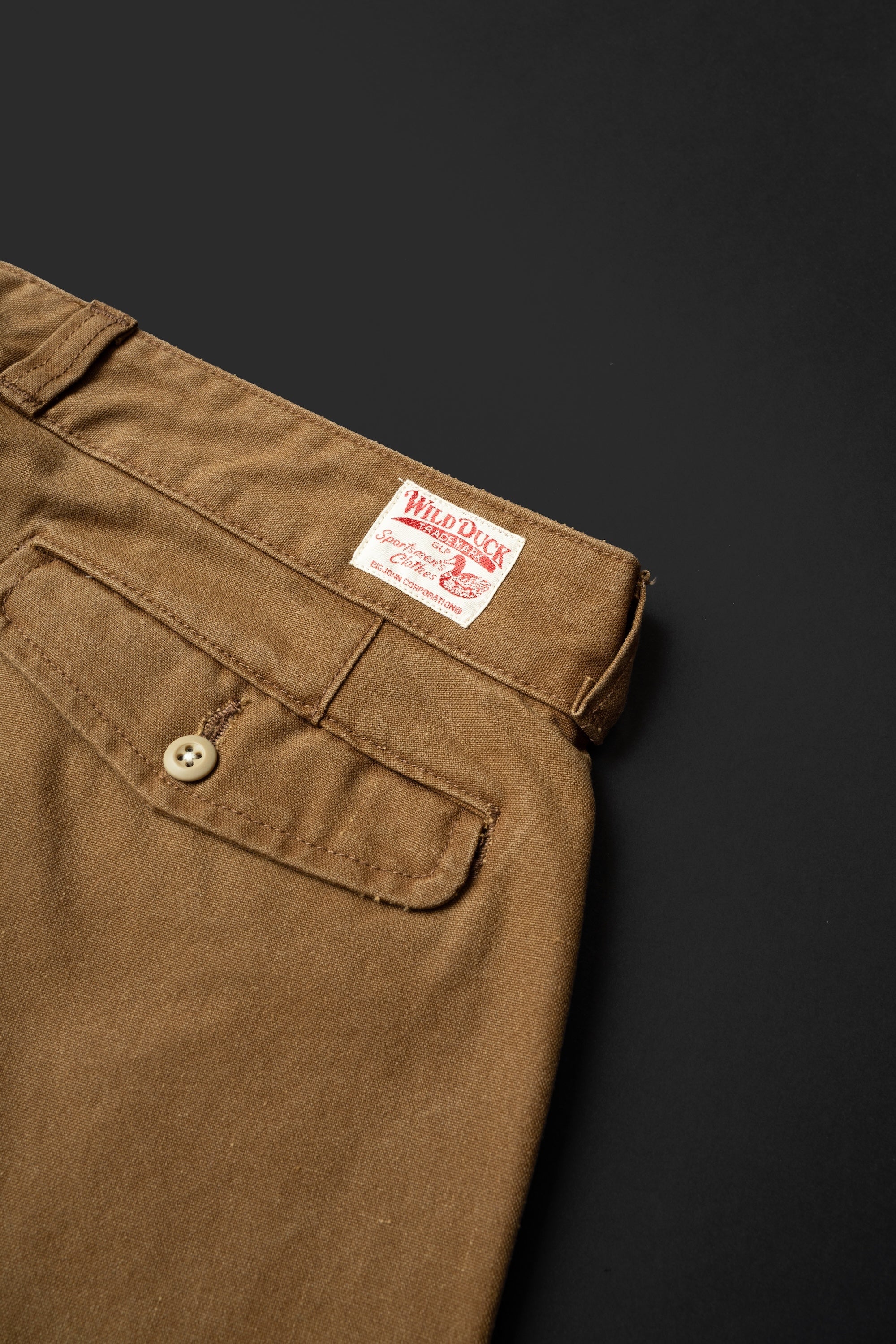 M1014RC (57) WILD DUCK CANVAS TROUSER