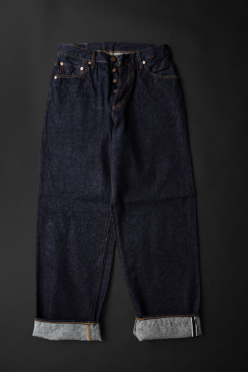 S1950WS (001) ISHIKAWADAI DENIM WIDE | SUVIN GOLD