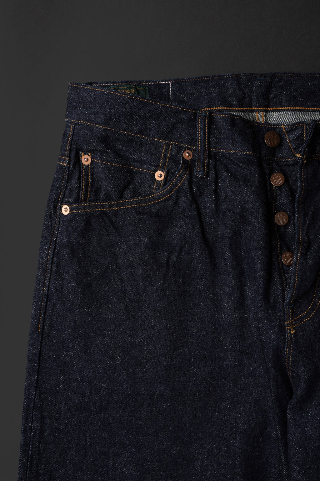 S1950WS (001) ISHIKAWADAI DENIM WIDE | SUVIN GOLD