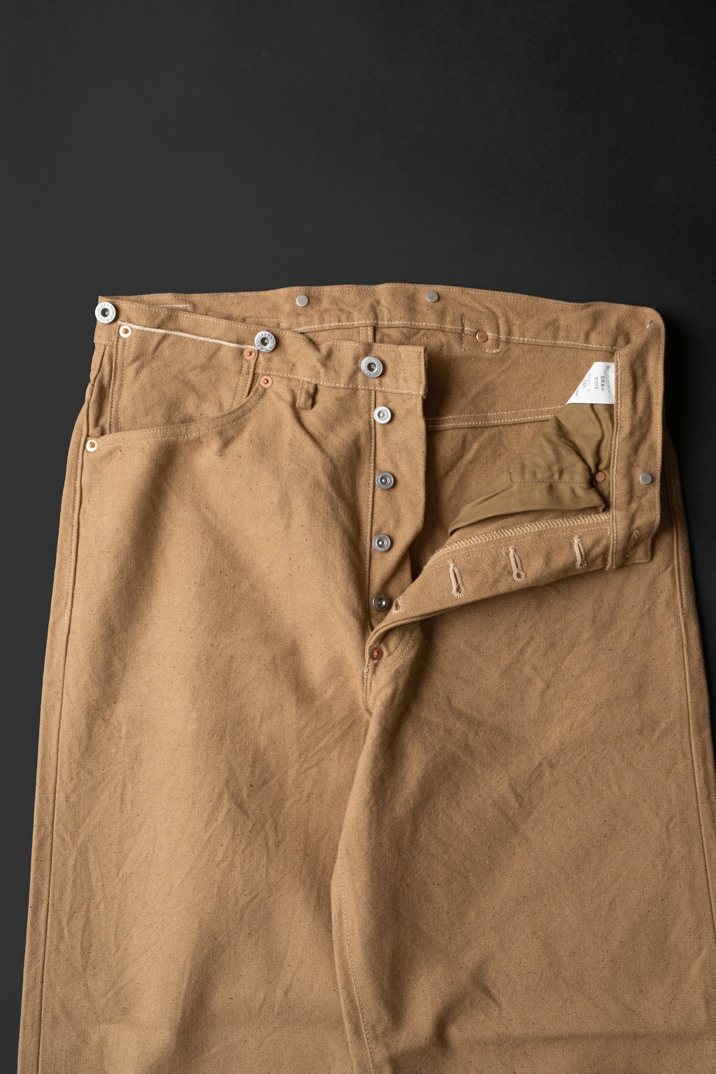 M101S(41) WAIST OVERALL – American Sea Island Cotton Duck Canvas