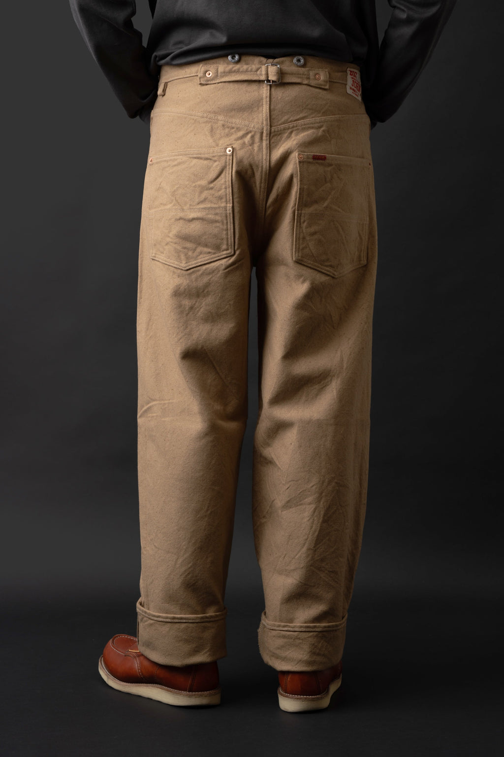 M101S(41) WAIST OVERALL – American Sea Island Cotton Duck Canvas
