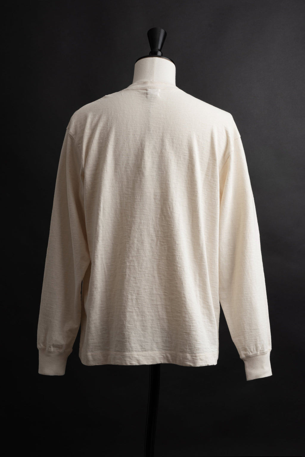 MTE014 (66) L/S HENLEY NECK T-SHIRT