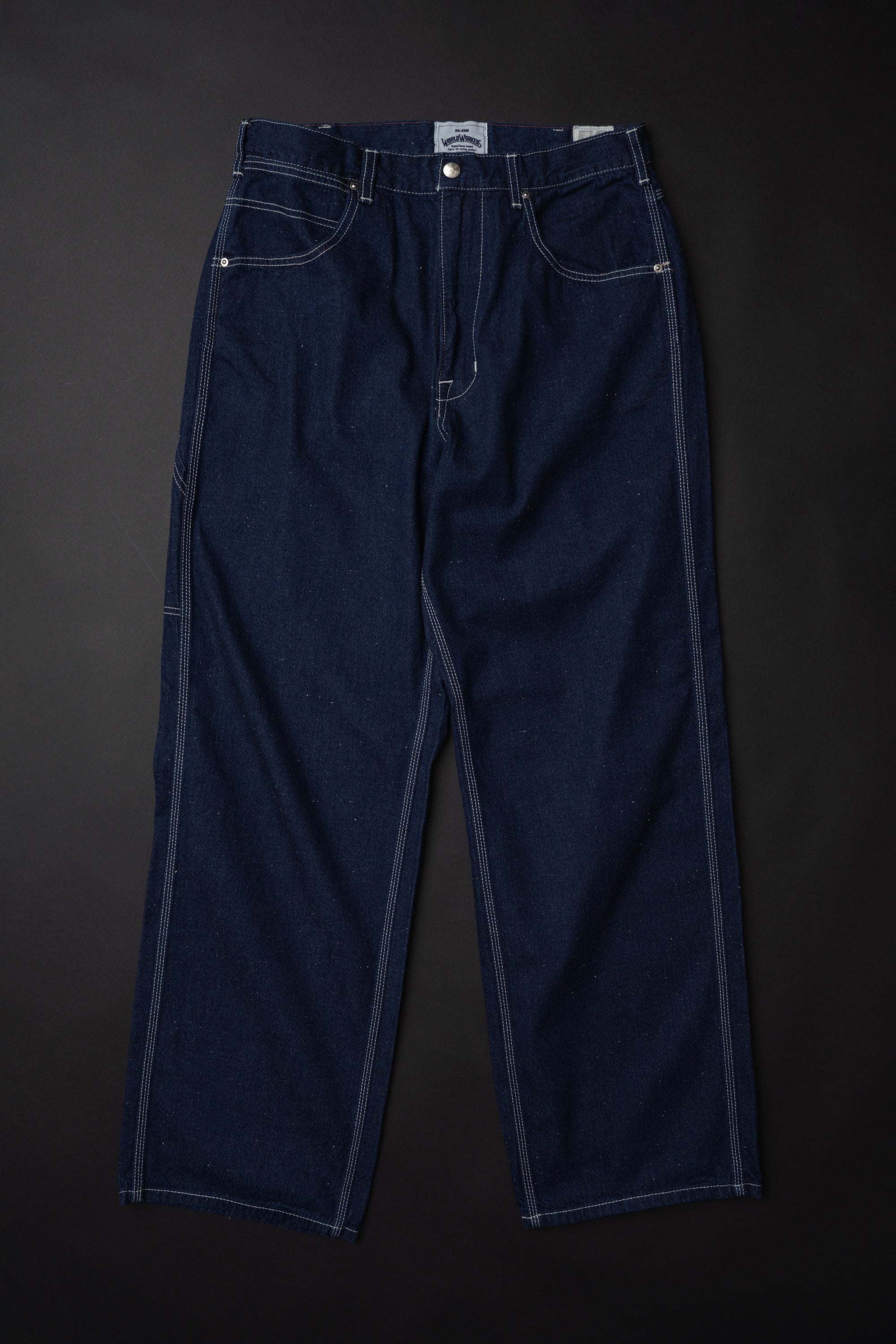 WR545F (81) World Workers 50th Anniversary Indigo Nep Painter Pants