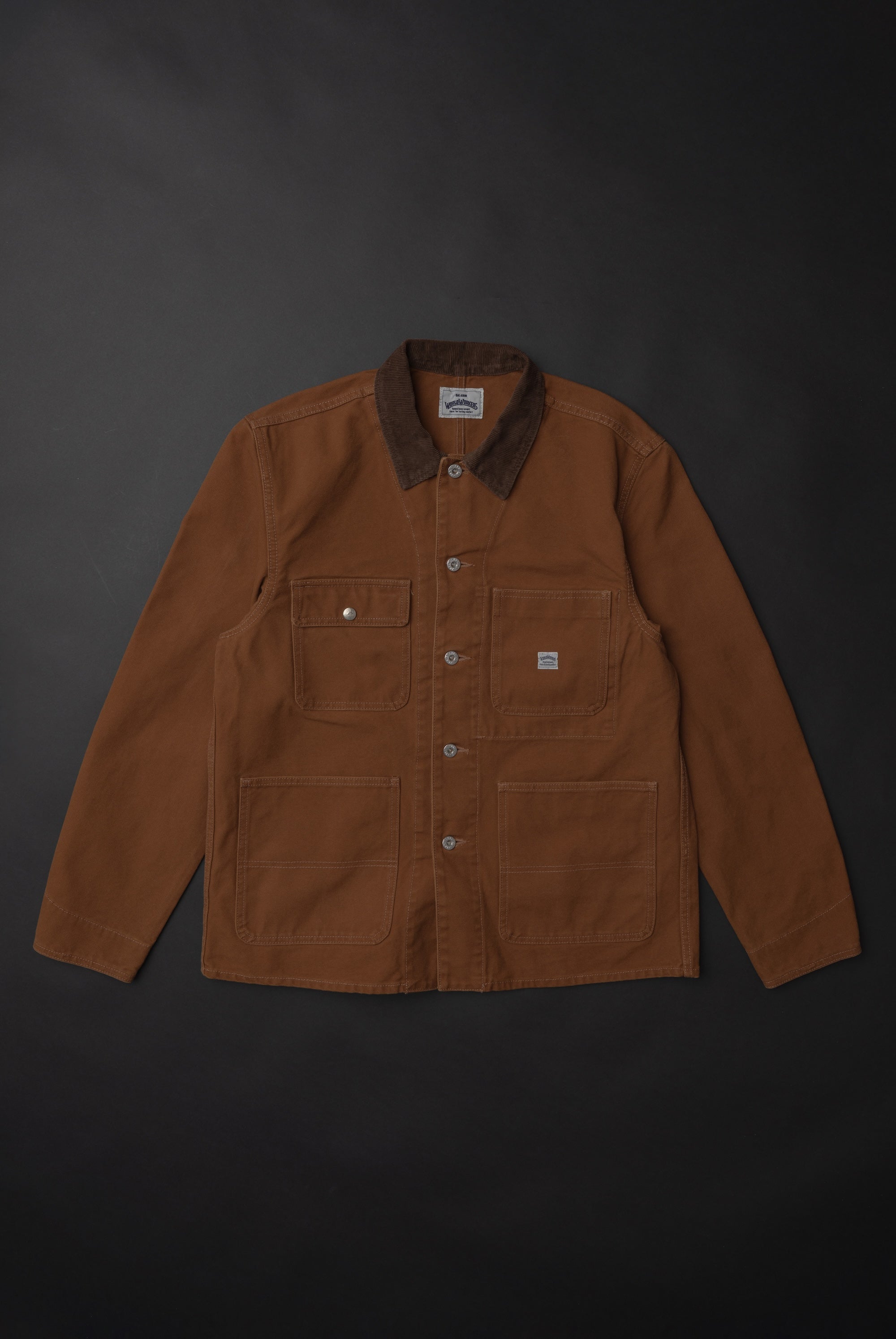 WR623F (53) World Workers Duck Canvas Coverall Jacket – Big-John-Intl