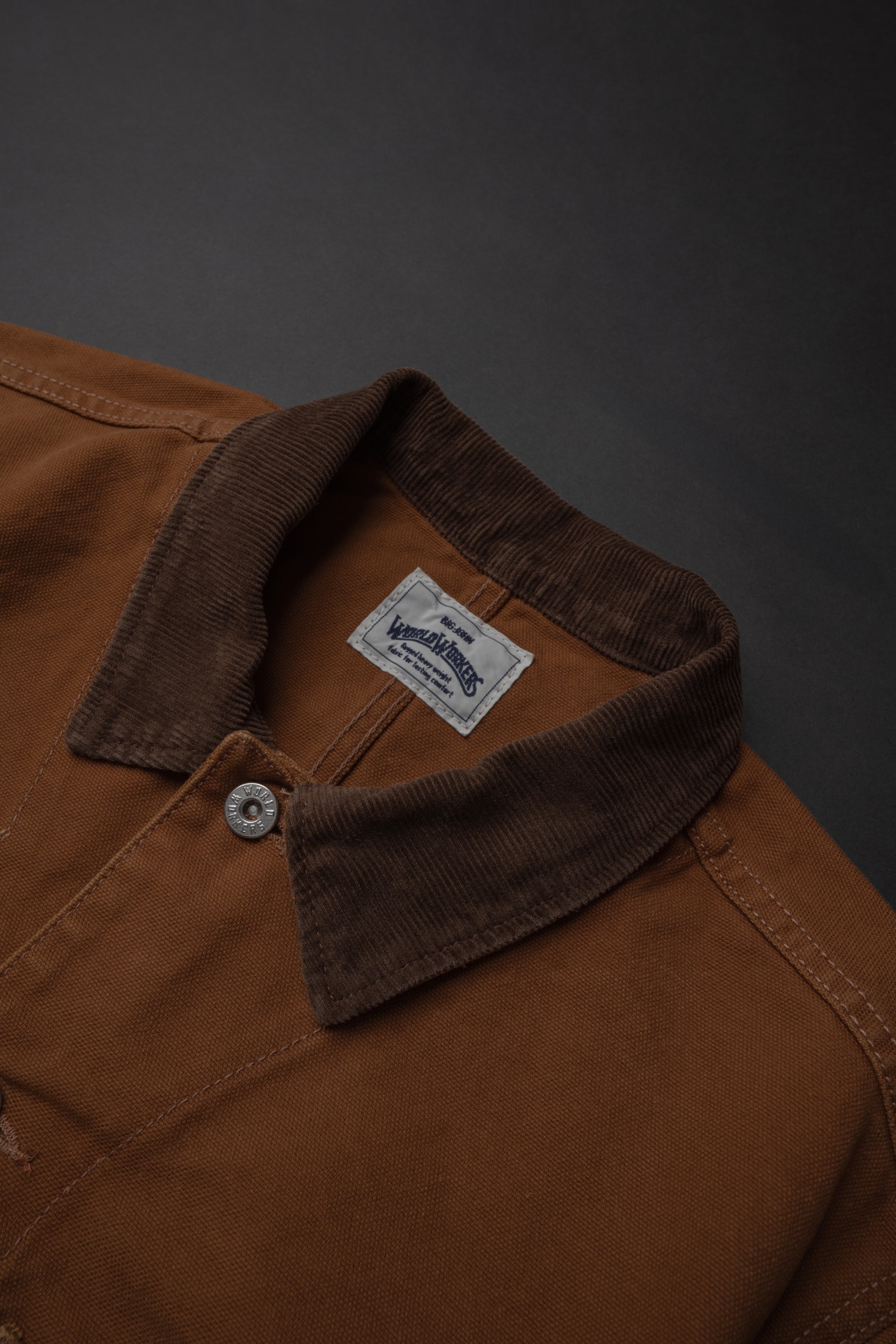 WR623F (53) World Workers Duck Canvas Coverall Jacket