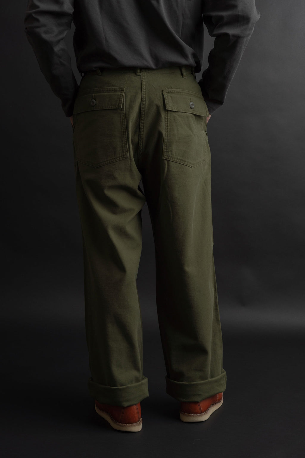 WR573F (19) World Workers Back Sateen Fatigue Pants
