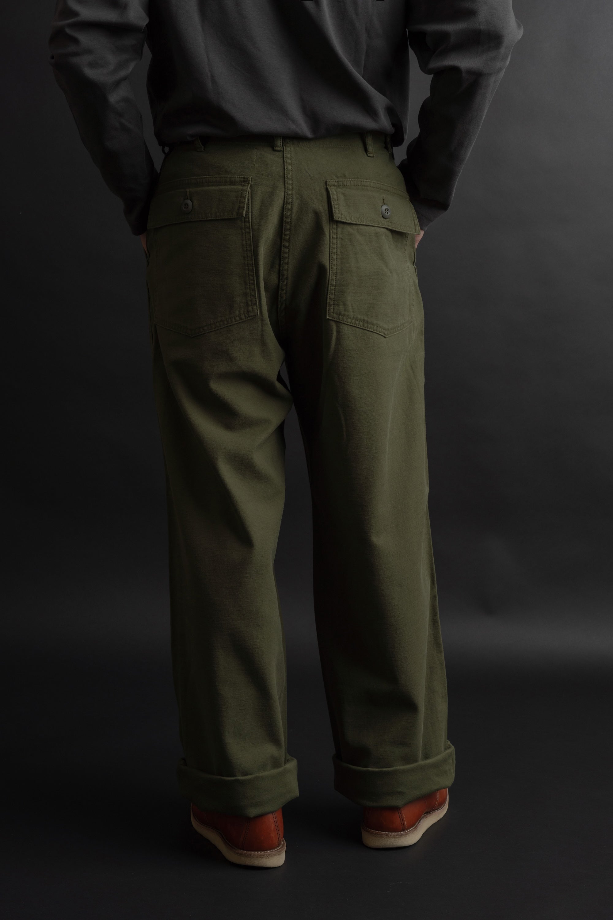 WR573F (19) World Workers Back Sateen Fatigue Pants
