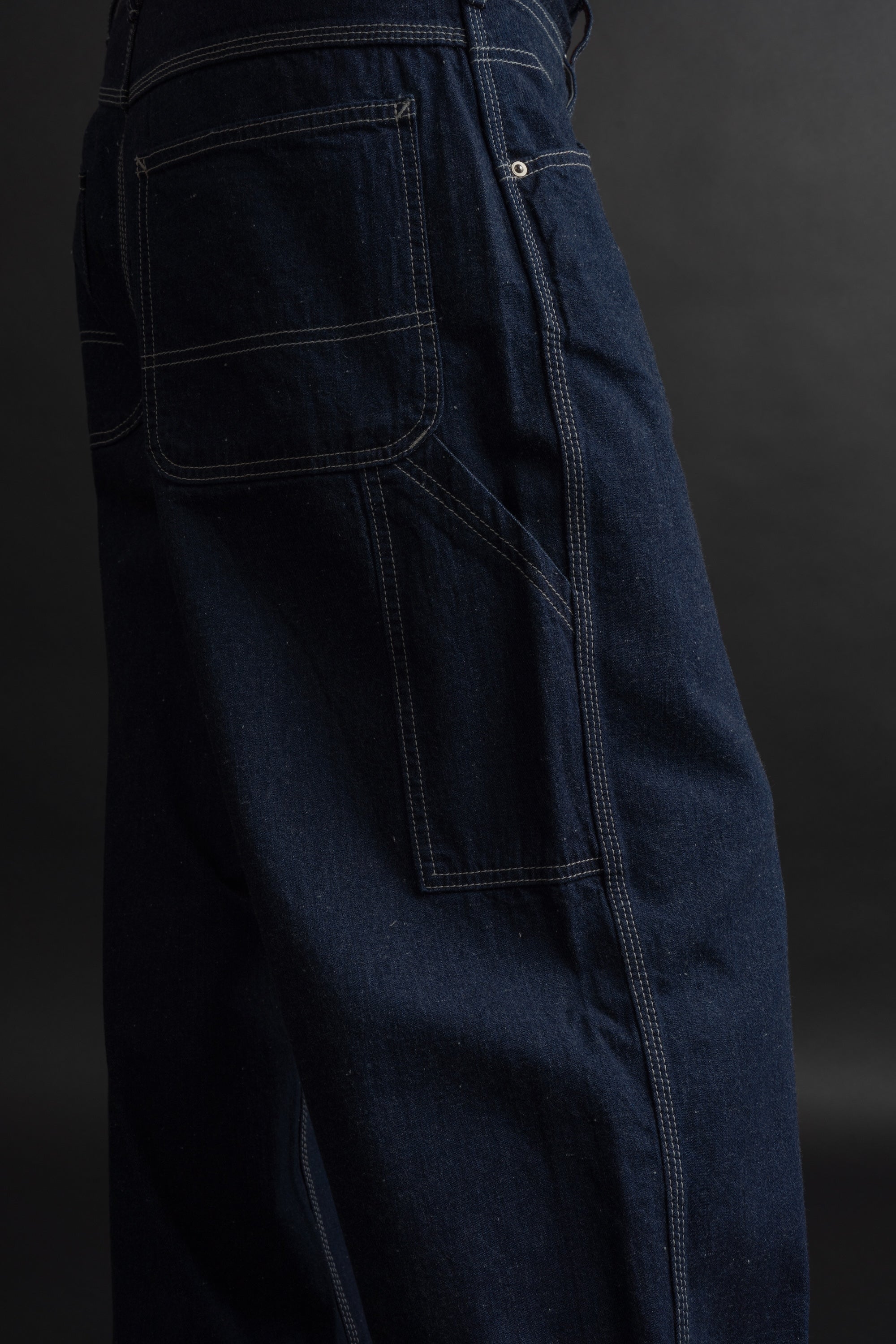 WR545F (81) World Workers 50th Anniversary Indigo Nep Painter Pants
