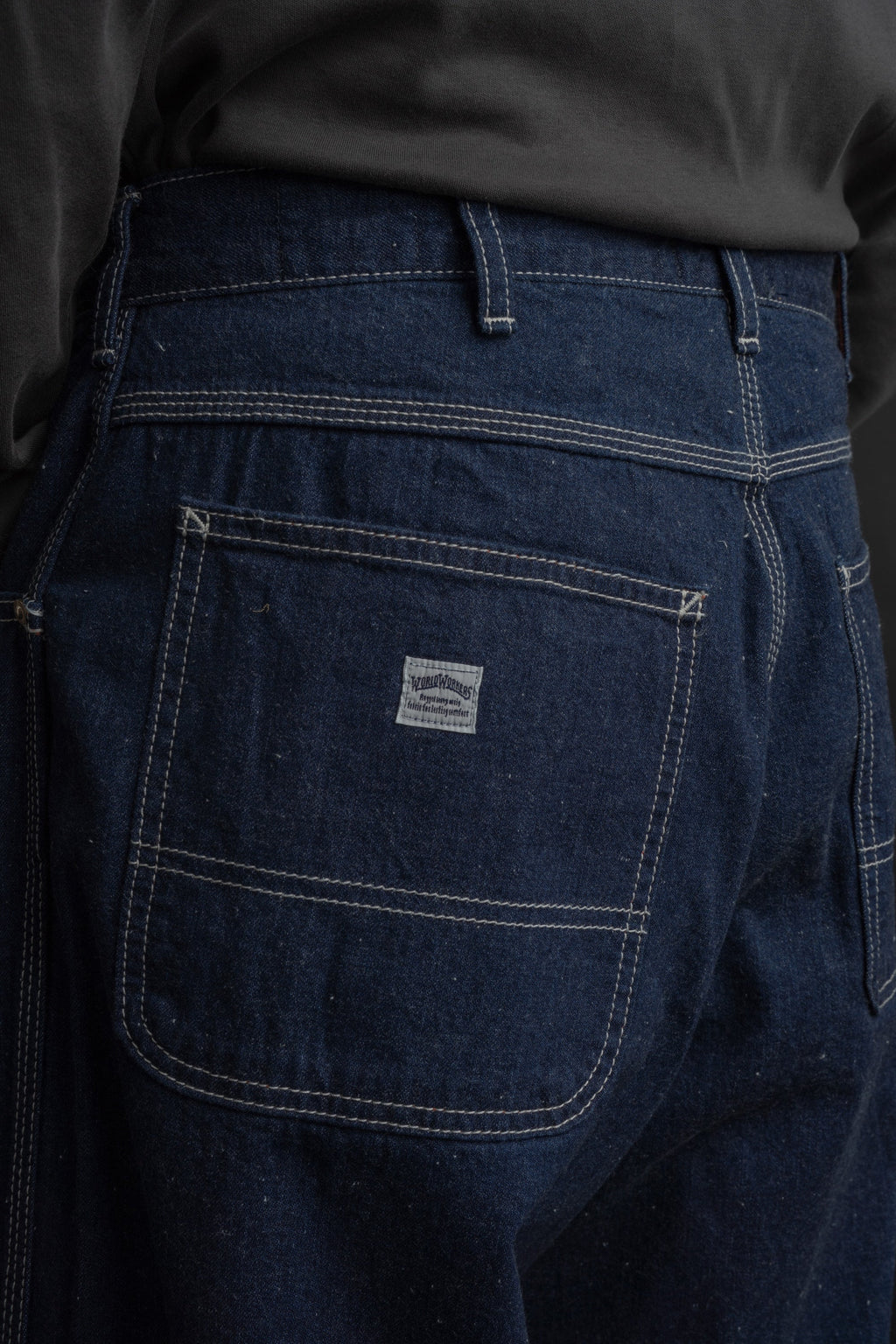 WR545F (81) World Workers 50th Anniversary Indigo Nep Painter Pants