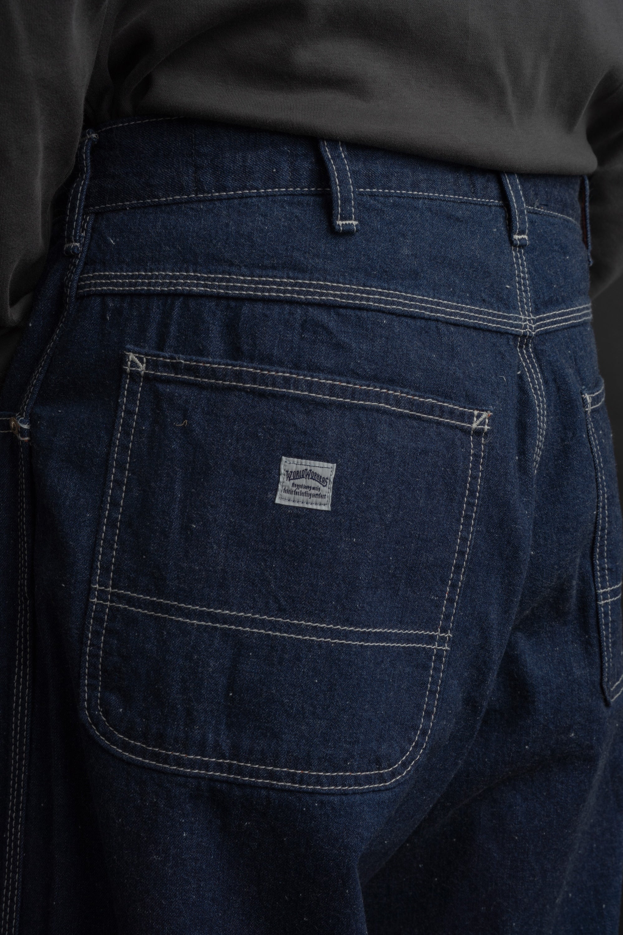 WR545F (81) World Workers 50th Anniversary Indigo Nep Painter Pants