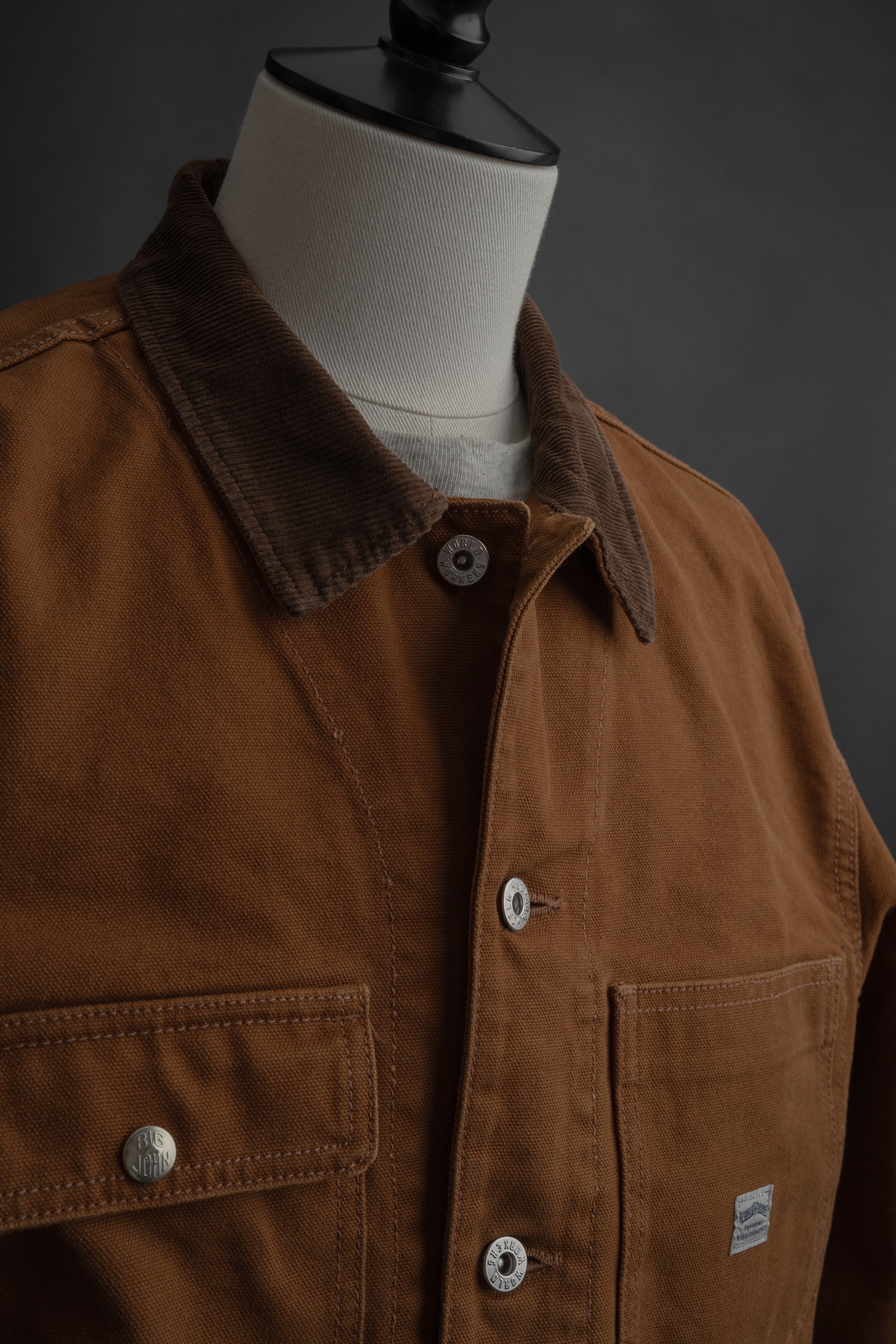 WR623F (53) World Workers Duck Canvas Coverall Jacket – Big-John-Intl