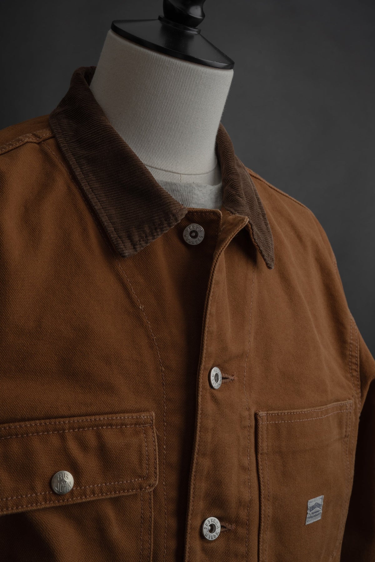 WR623F (53) World Workers Duck Canvas Coverall Jacket