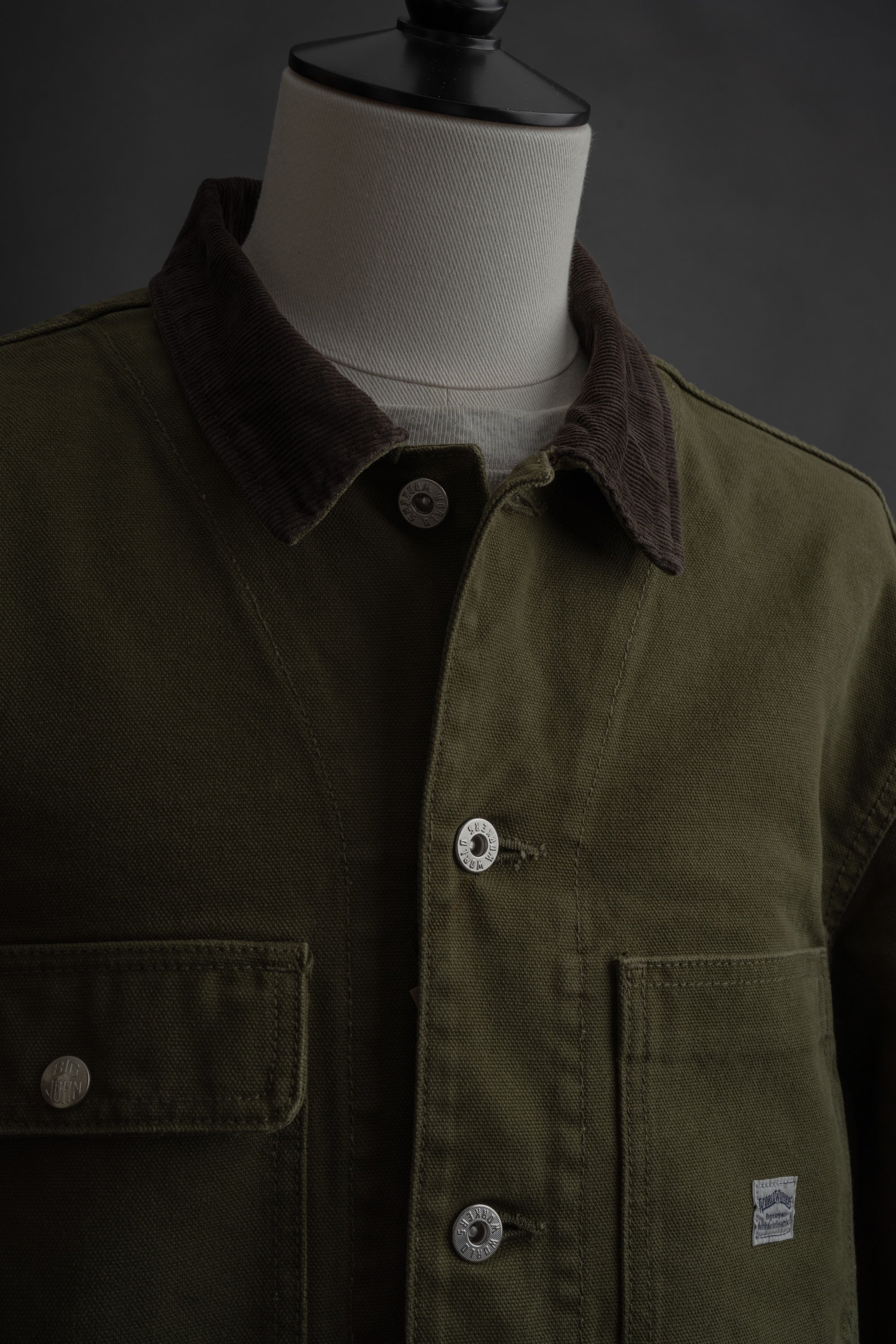 WR623F (19) World Workers Duck Canvas Coverall Jacket – Big-John-Intl