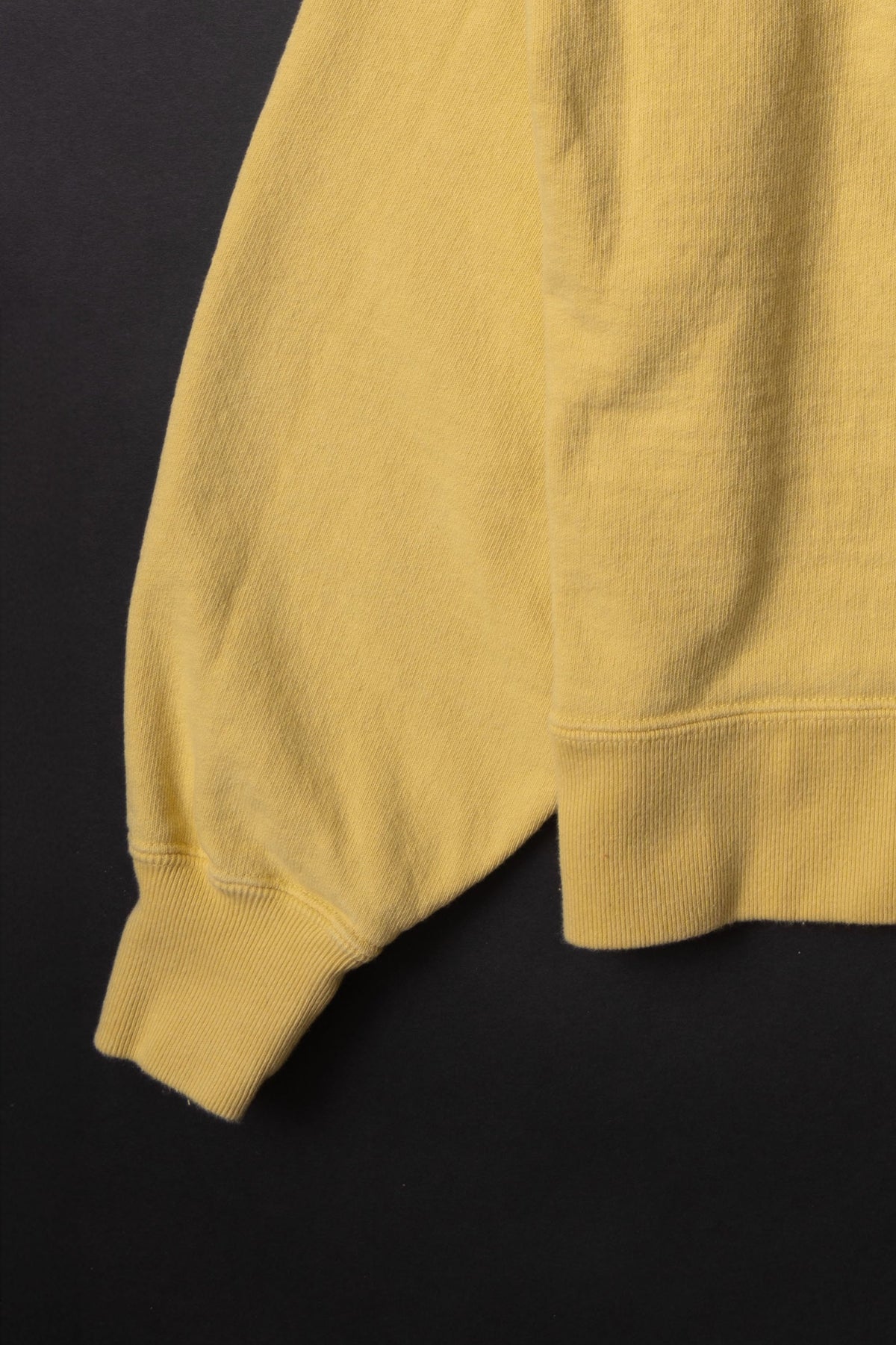 MTE008(46) [BEAVER] RAGLAN SLEEVES SWEAT | YELLOW