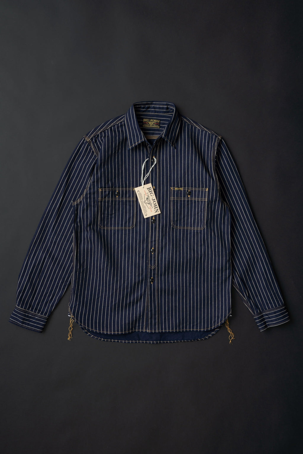 MS005E (055P) 10oz SELVAGE WORK SHIRT WABASH