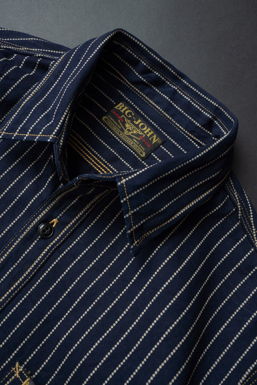 MS005E (055P) 10oz SELVAGE WORK SHIRT WABASH