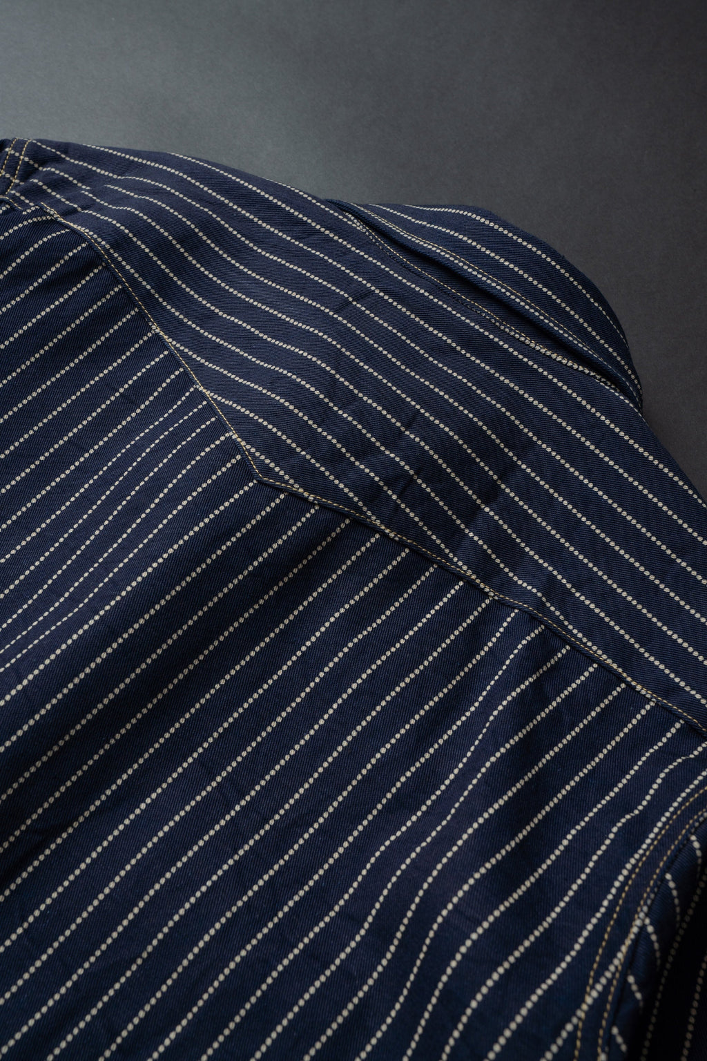 MS004E (055P) 10oz SELVADGE DENIM WESTERN SHIRTS WABASH