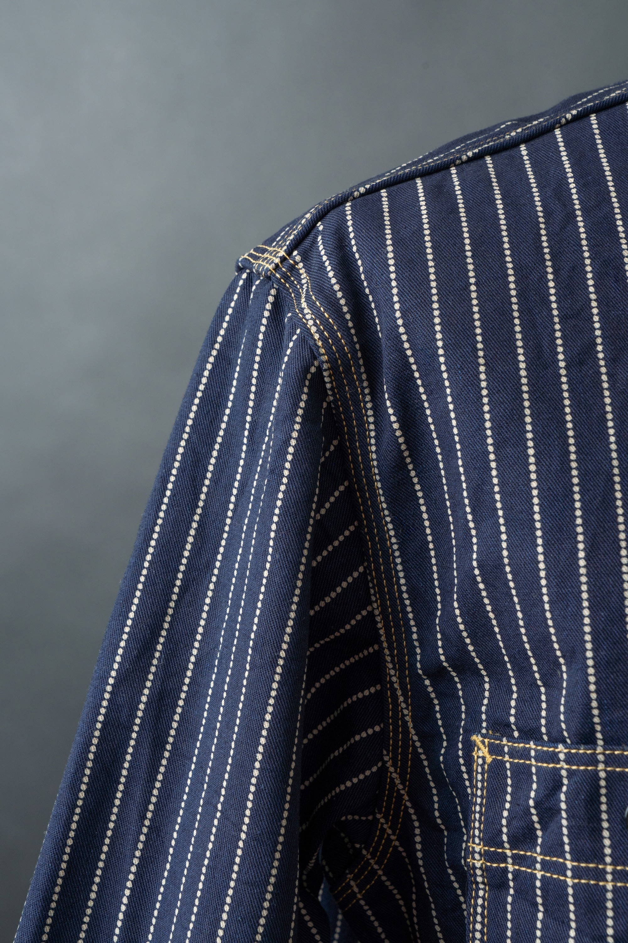 MS005E (055P) 10oz SELVAGE WORK SHIRT WABASH