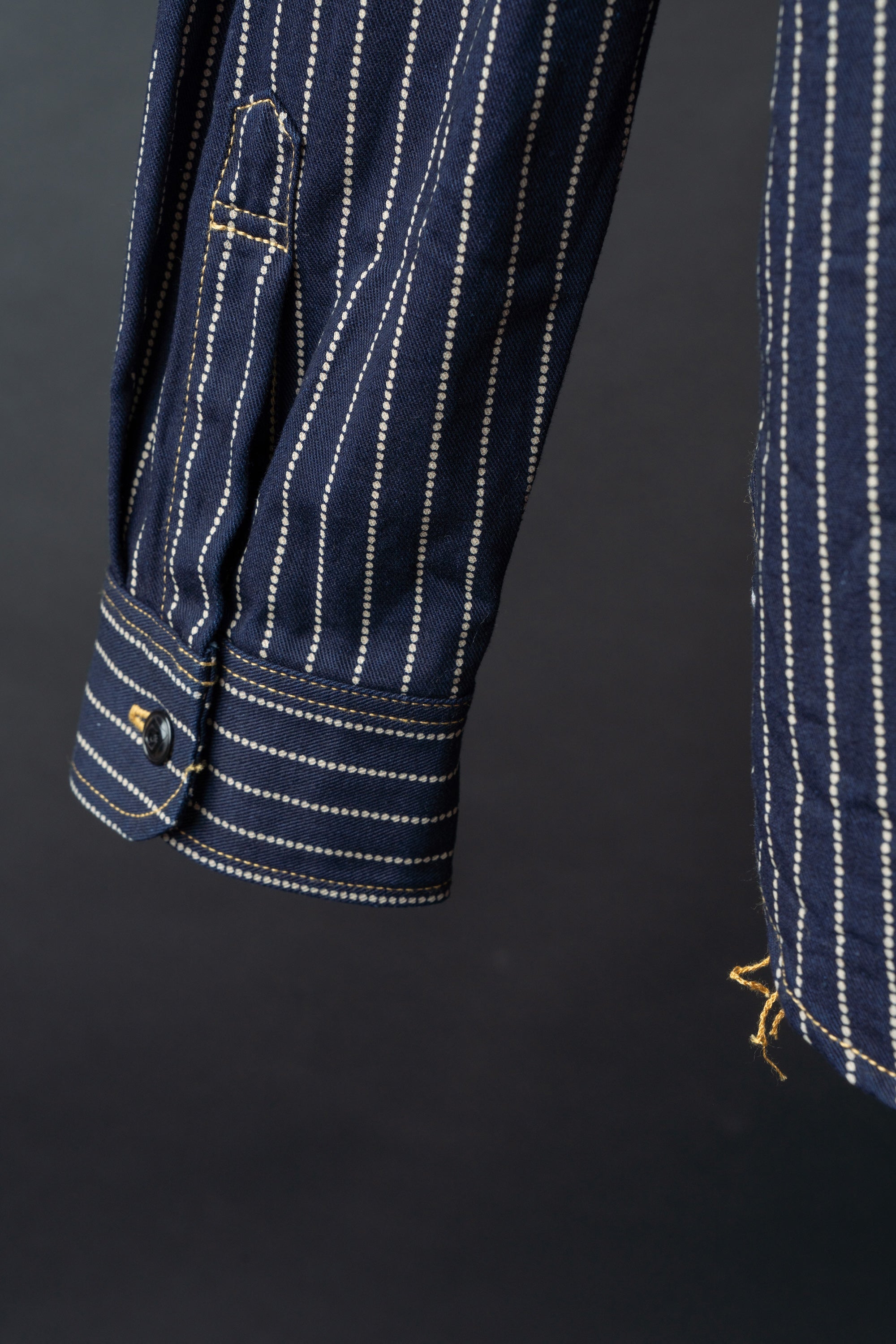 MS005E (055P) 10oz SELVAGE WORK SHIRT WABASH