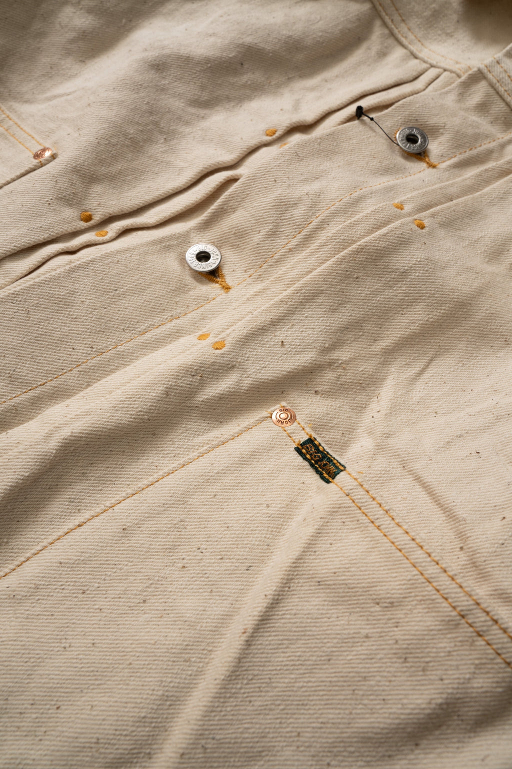 M6013RC (SPS　DUCK刺繍) GR LABEL WILD DUCK JACKET DUCK EMB Natural