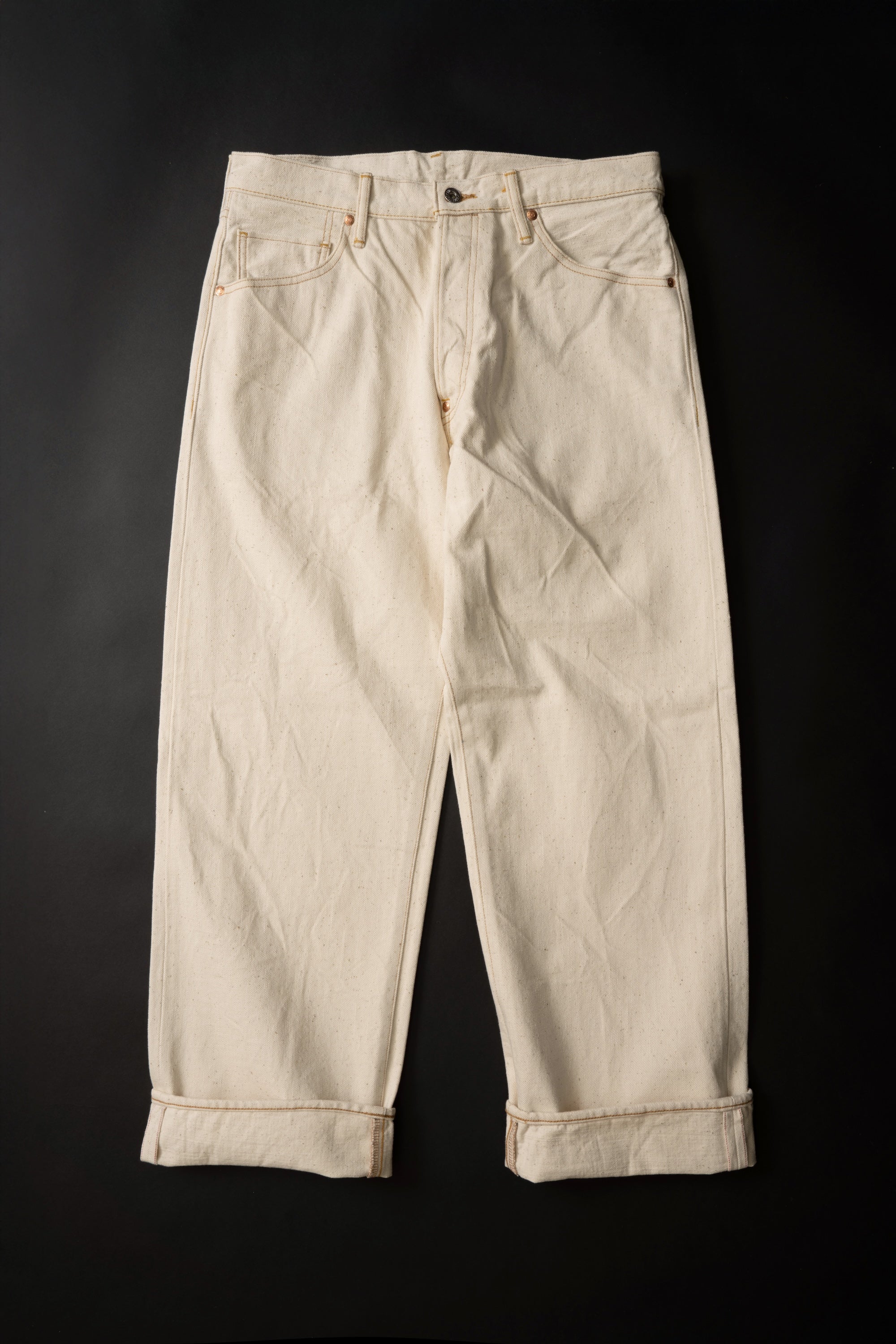 M1012RC (66) GR LABEL WILD DUCK JEANS Natural