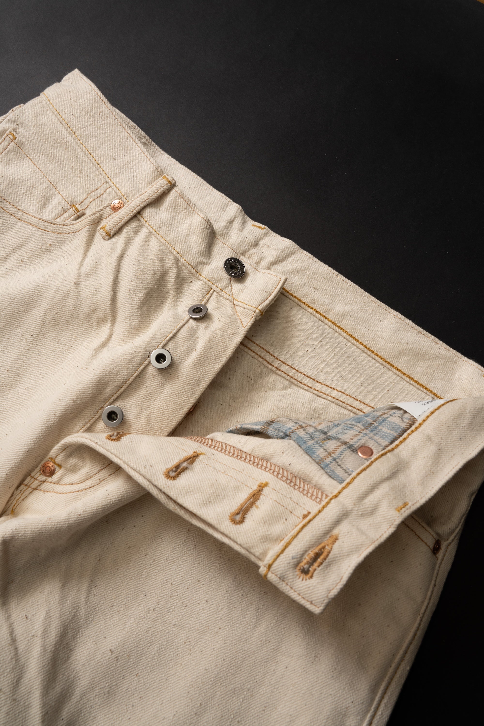 M1012RC (66) GR LABEL WILD DUCK JEANS Natural