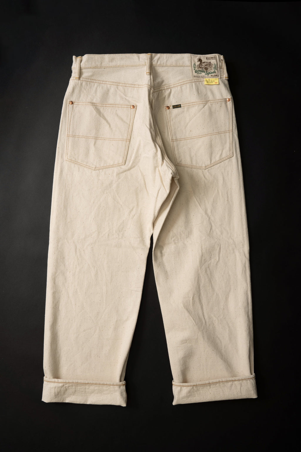 M1012RC (66) GR LABEL WILD DUCK JEANS Natural