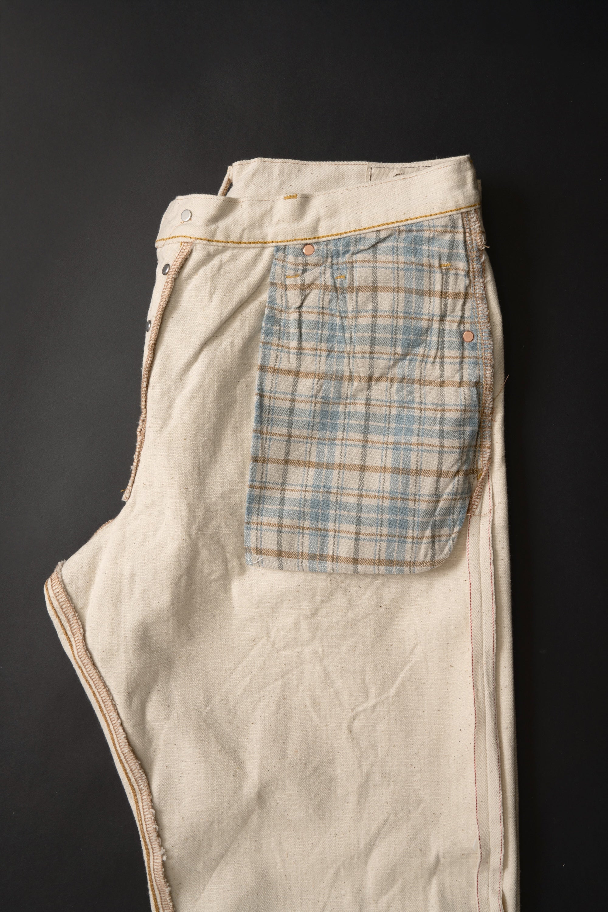 M1012RC (66) GR LABEL WILD DUCK JEANS Natural