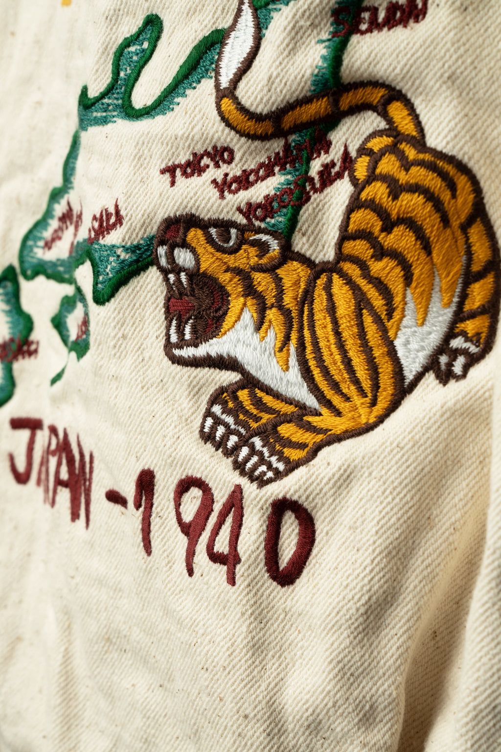 M6013RC (SPS　DUCK刺繍) GR LABEL WILD DUCK JACKET DUCK EMB Natural