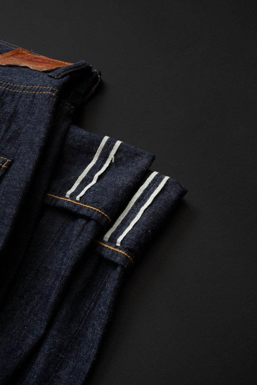 M101L (001) BOLD 8oz selvedge Chambray