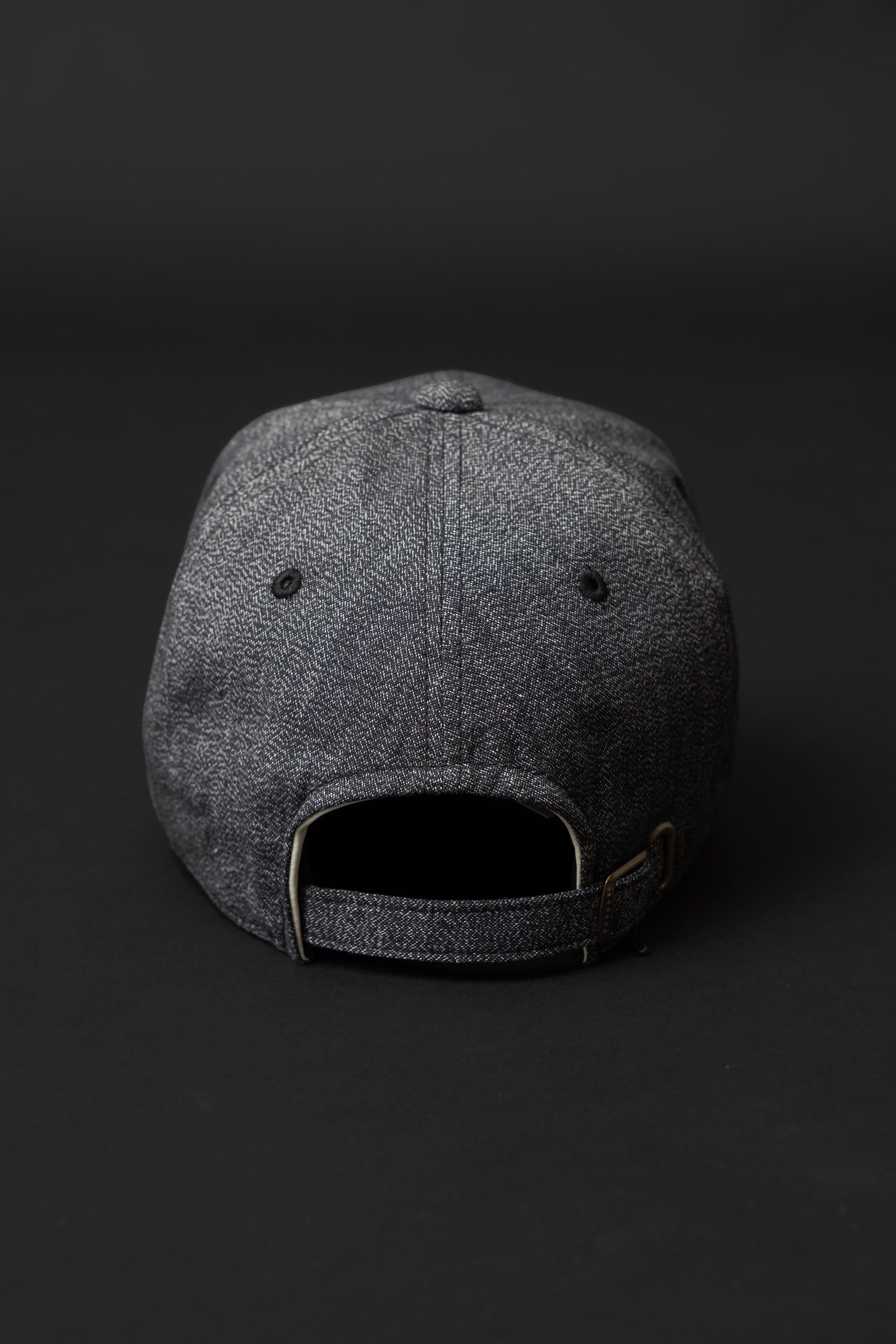 VBBJ049- (64 GRAY) BJ BASEBALL B LOGO CAP