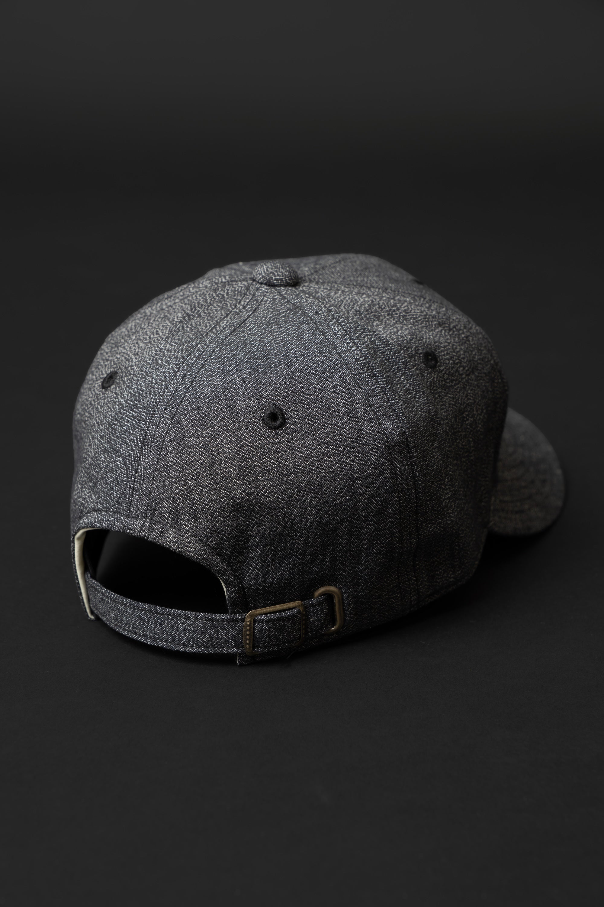 VBBJ049- (64 GRAY) BJ BASEBALL B LOGO CAP