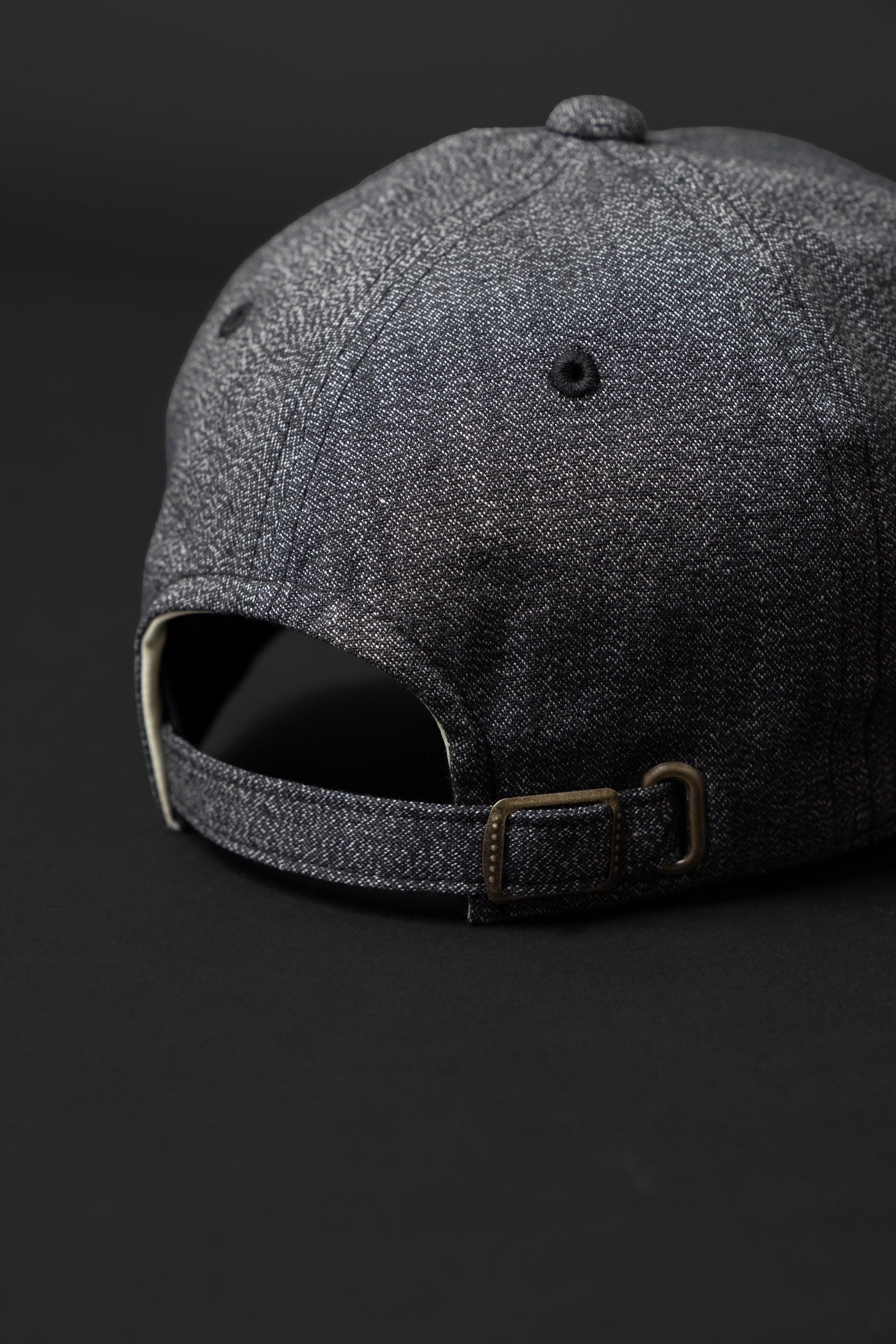 VBBJ049- (64 GRAY) BJ BASEBALL B LOGO CAP