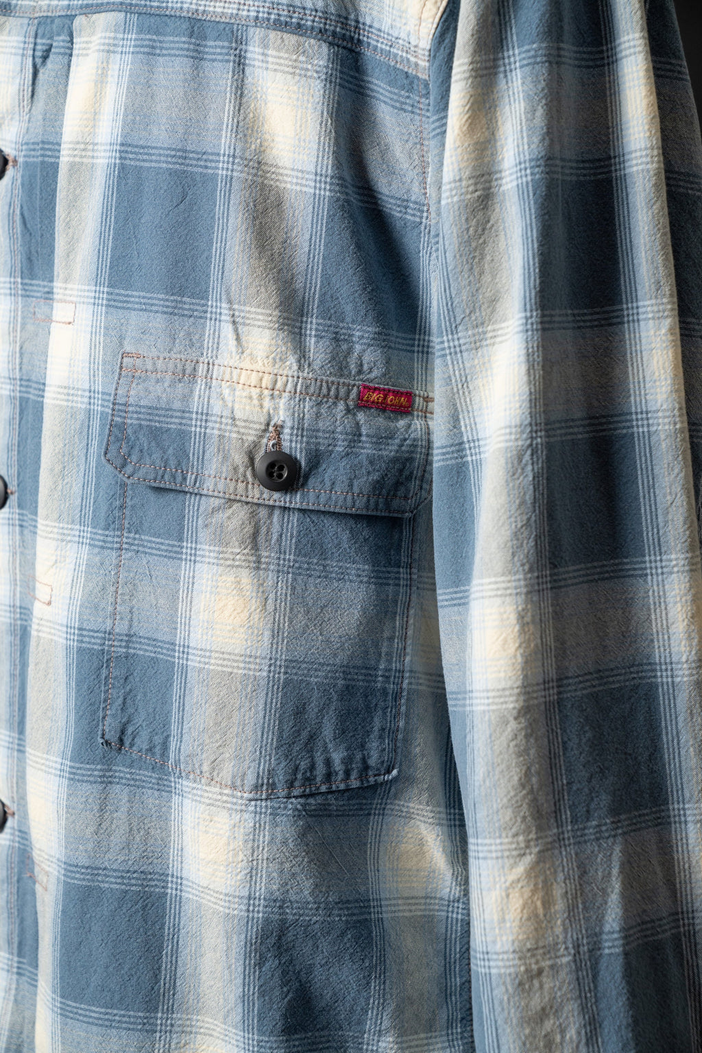 M6010J (ID02) INDIGO CHECK JACKET