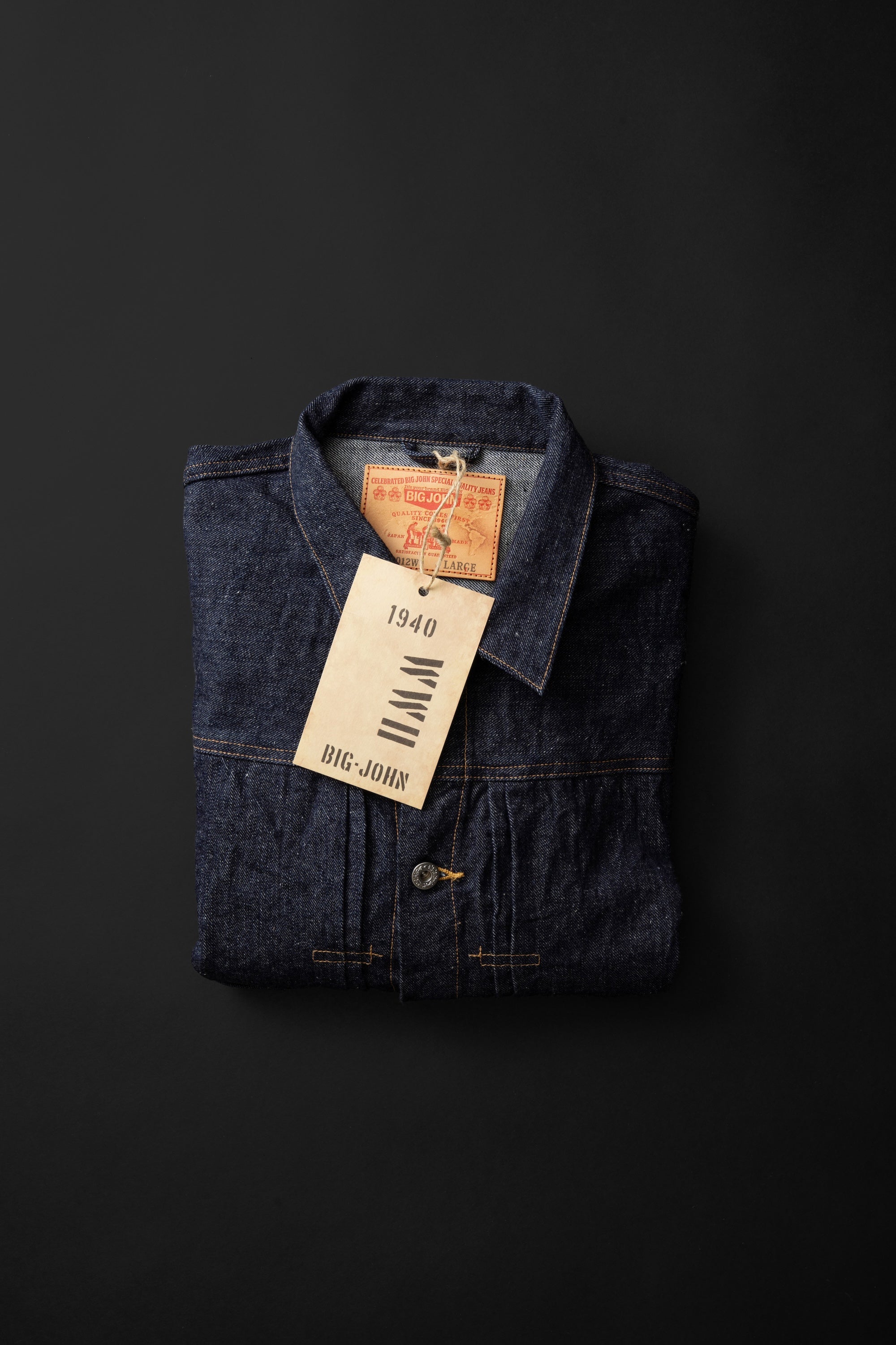 BIG JOHN – WWII Model Denim Jacket – Big-John-Intl