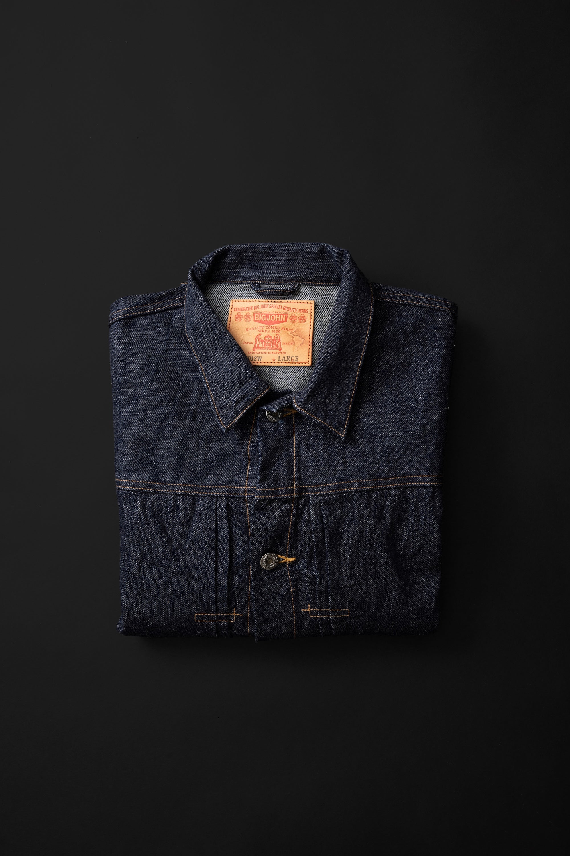 BIG JOHN – WWII Model Denim Jacket – Big-John-Intl