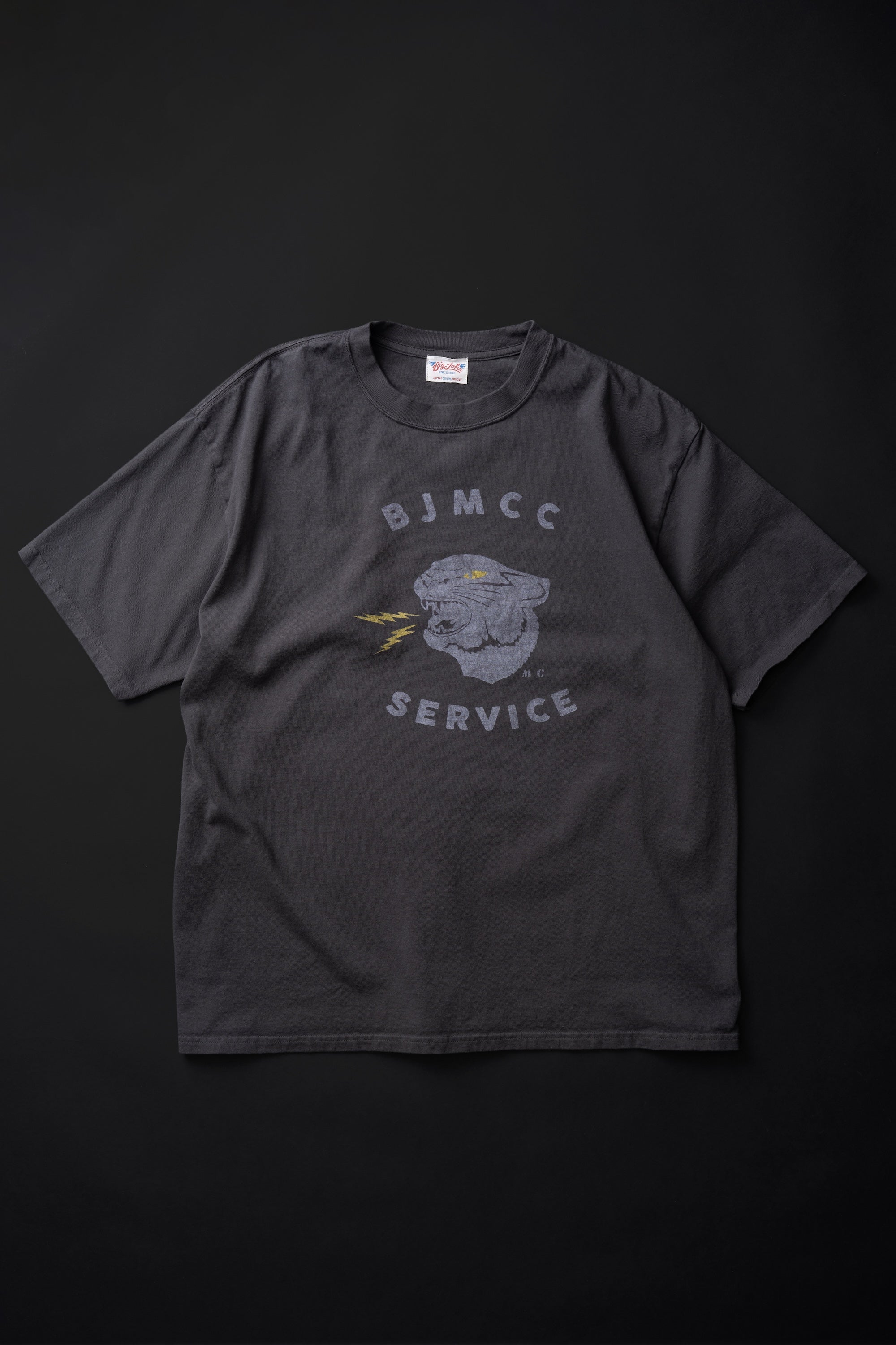 MTE016 (60) 丸胴 Tee BIG JOHN MOTORCYCLE CLUB SERVICE