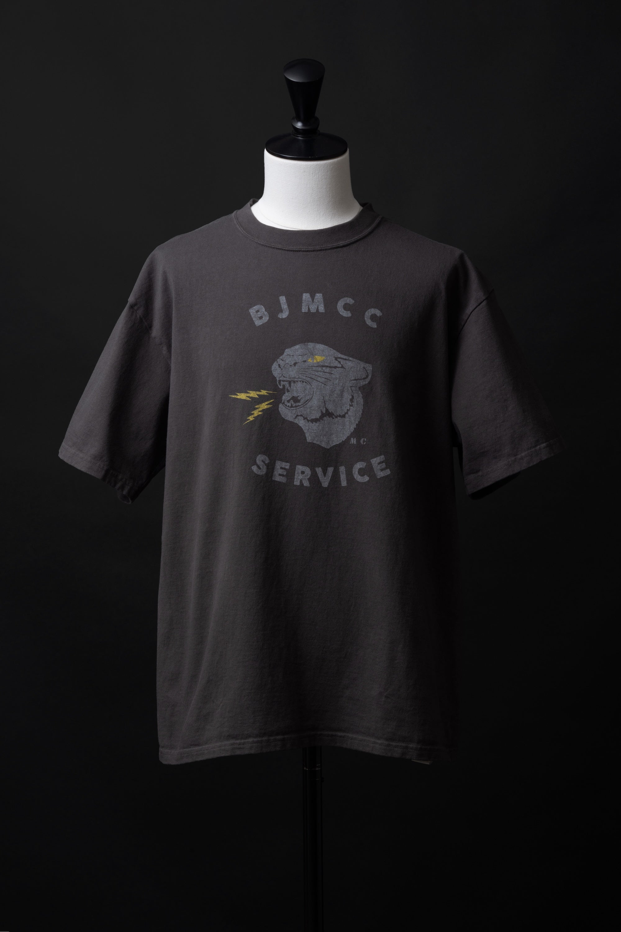 MTE016 (60) 丸胴 Tee BIG JOHN MOTORCYCLE CLUB SERVICE