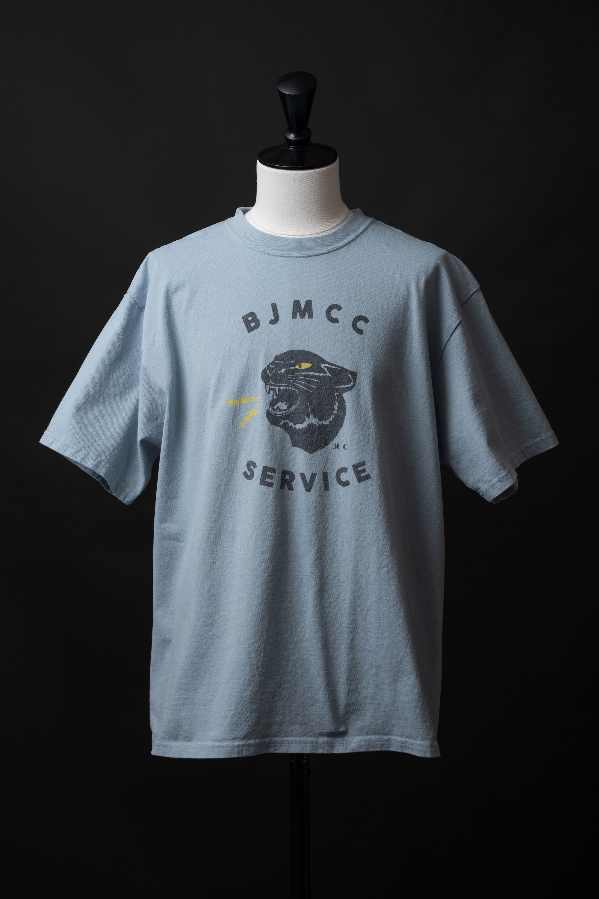 MTE016 (07) 丸胴 Tee BIG JOHN MOTORCYCLE CLUB SERVICE