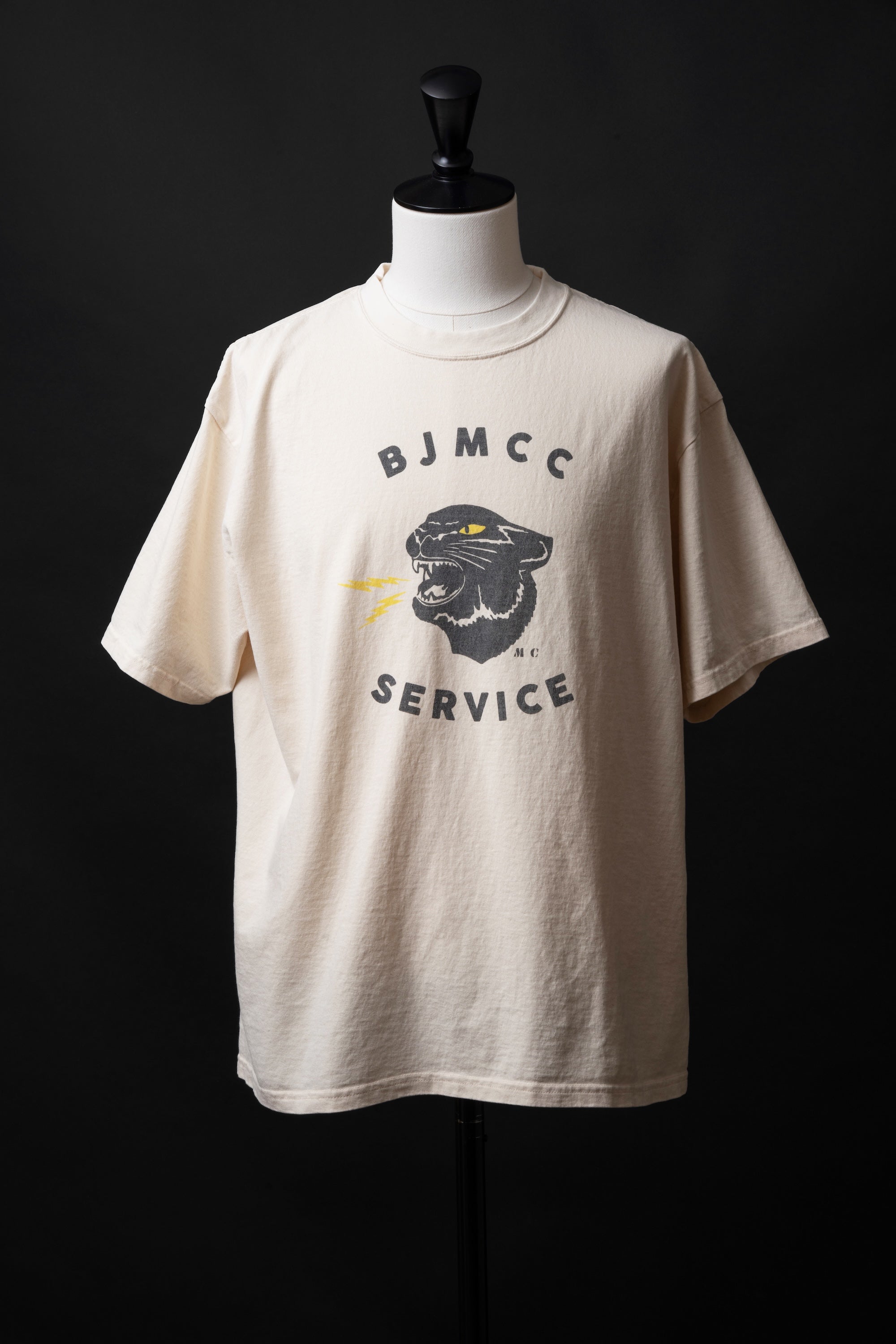 MTE016 (66) 丸胴 Tee BIG JOHN MOTORCYCLE CLUB SERVICE